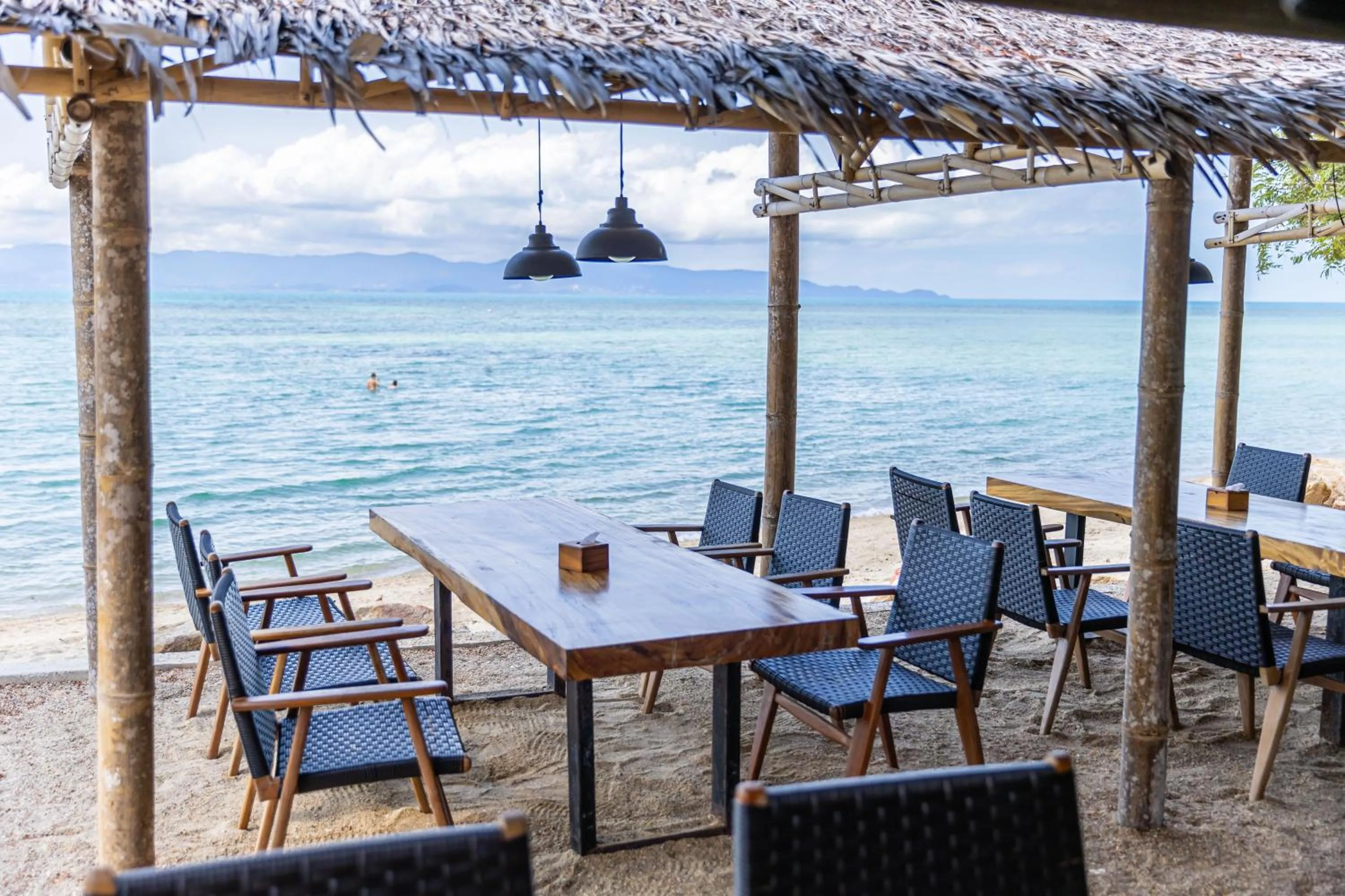 Dining area in Absolute Beachfront Villas