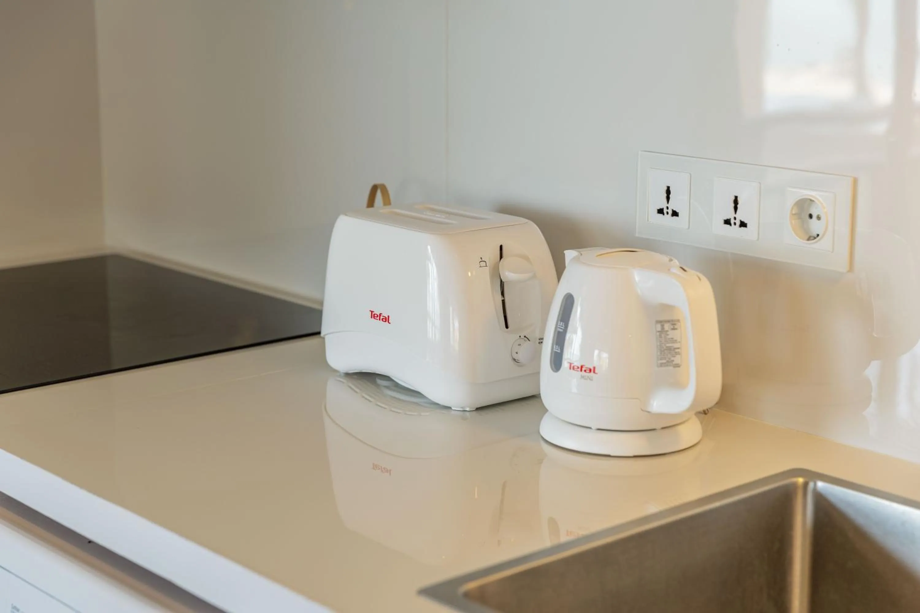 Kitchen or kitchenette in Absolute Beachfront Villas