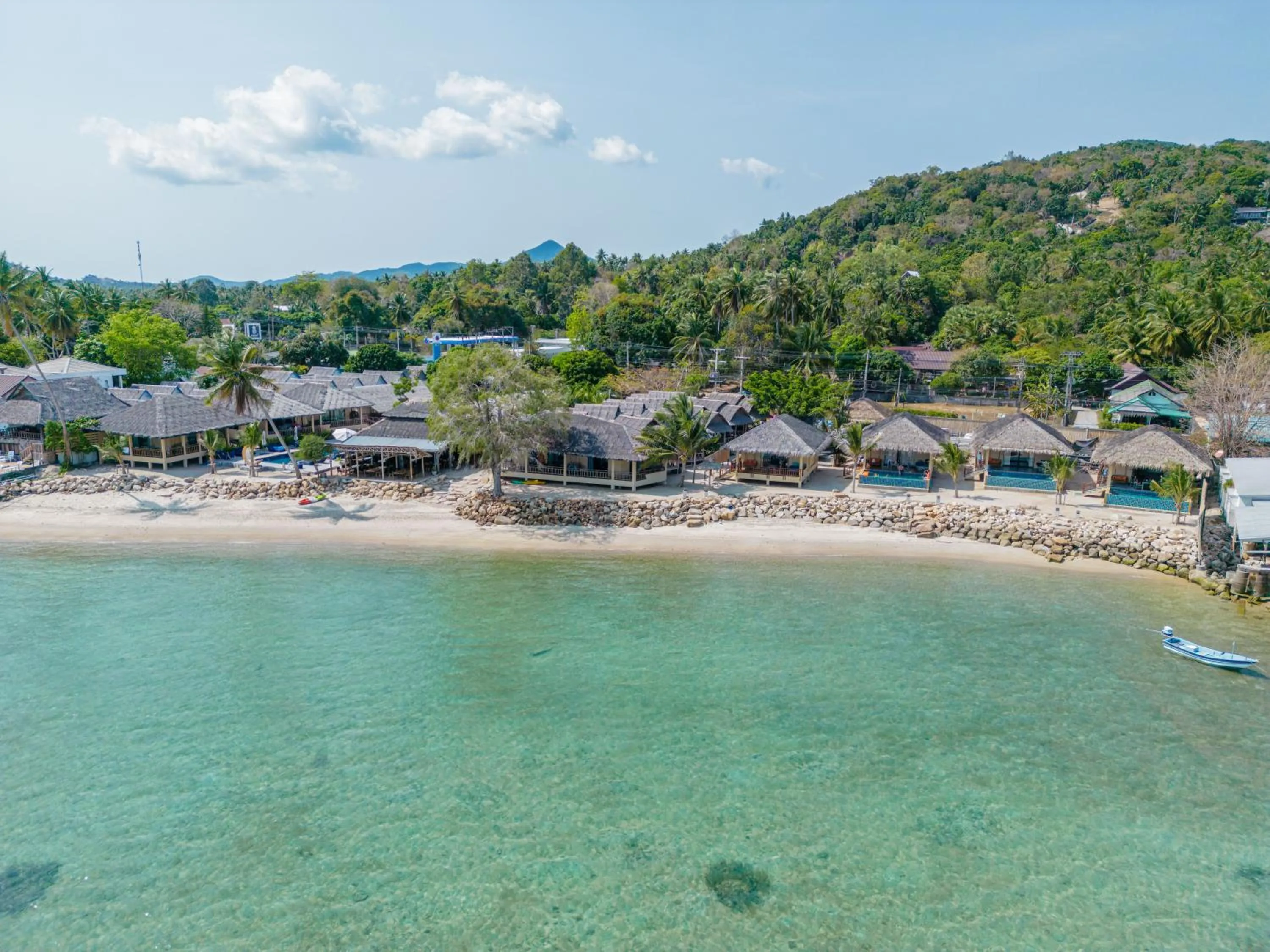 Sea view in Absolute Beachfront Villas