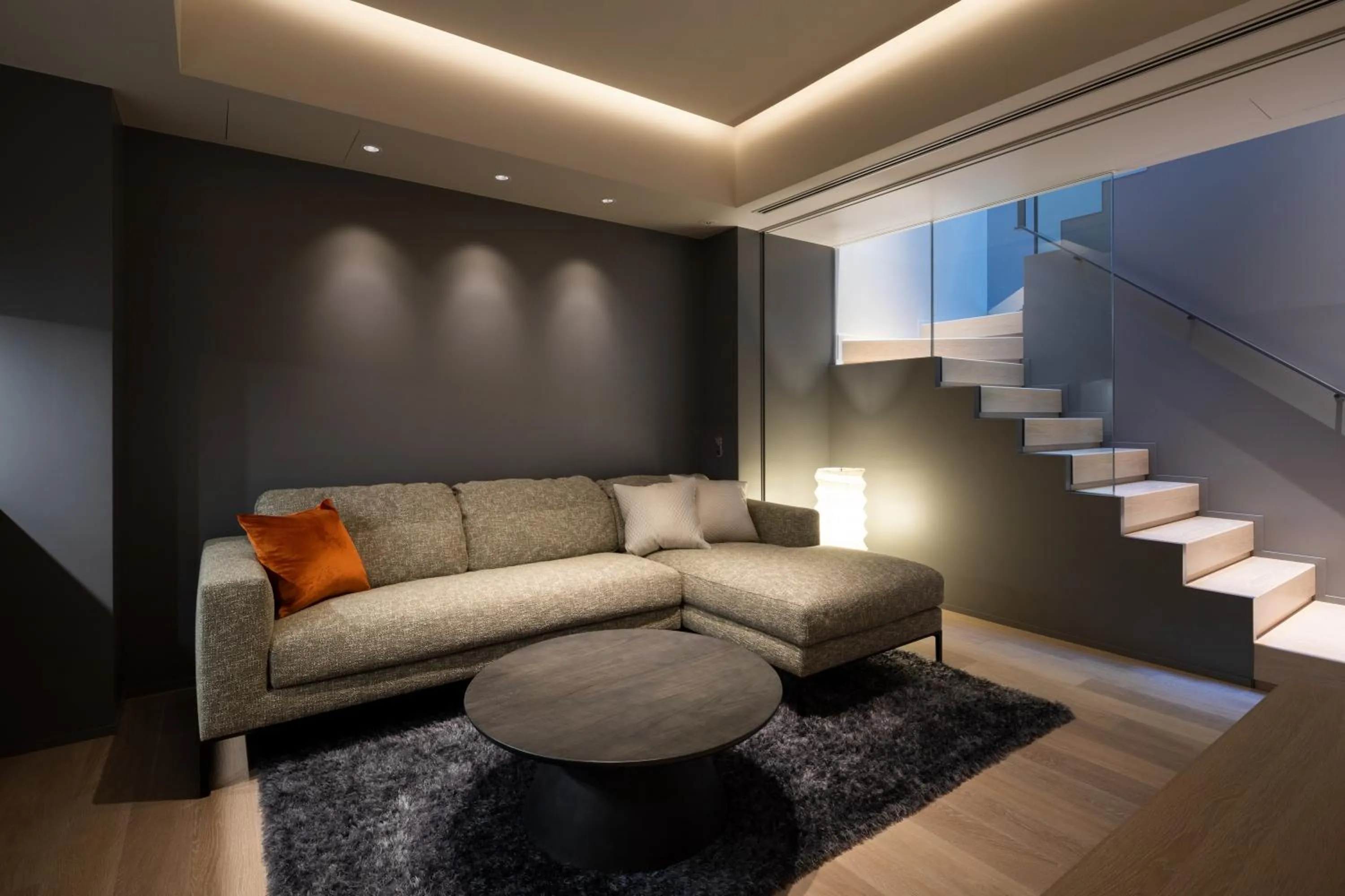 Living room in YAMAKEI Residences