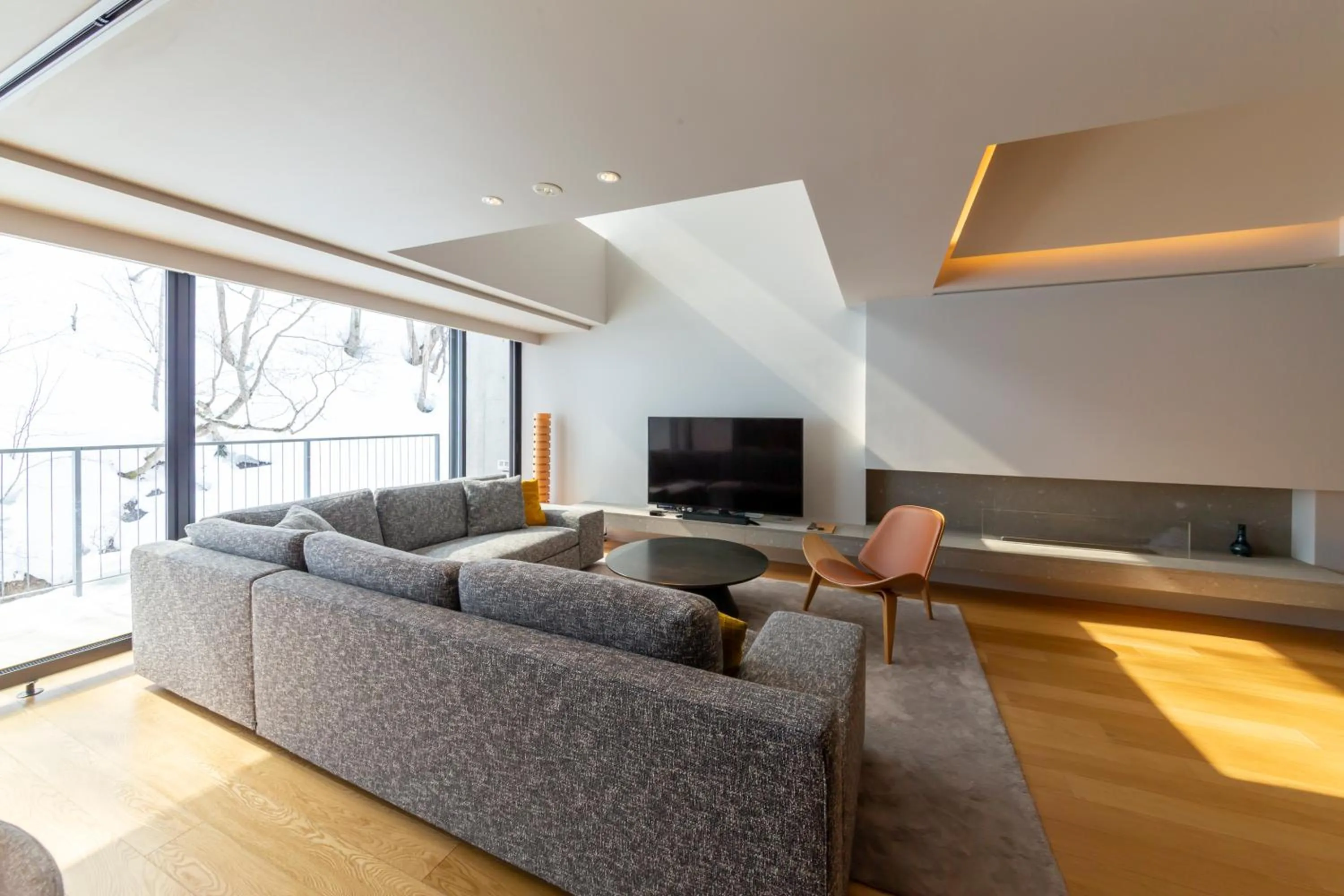 Living room in YAMAKEI Residences