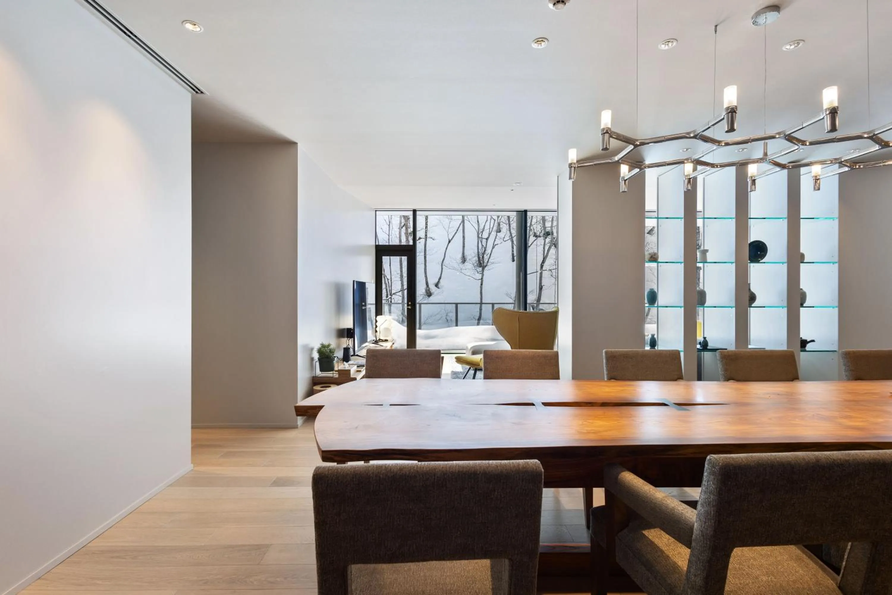 Living room in YAMAKEI Residences