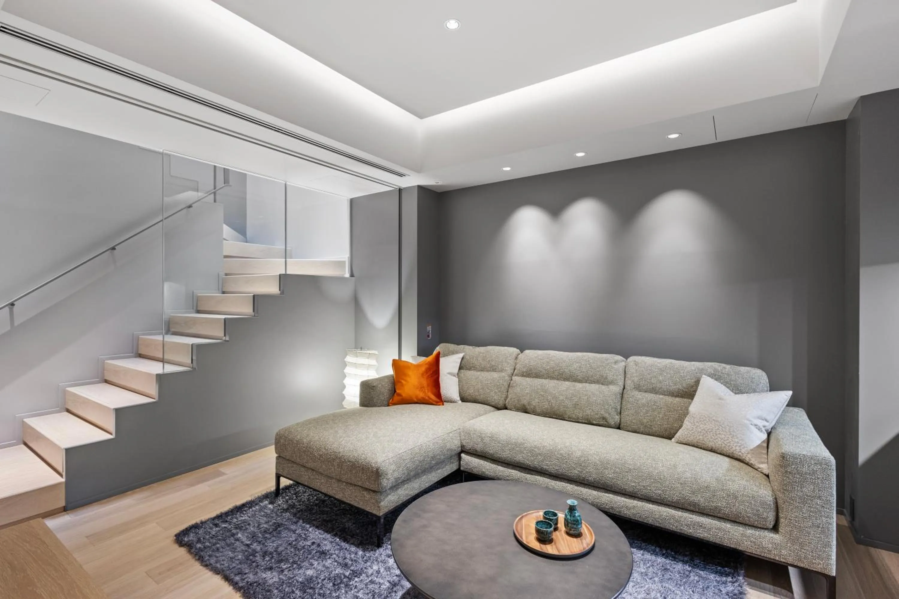 Living room in YAMAKEI Residences