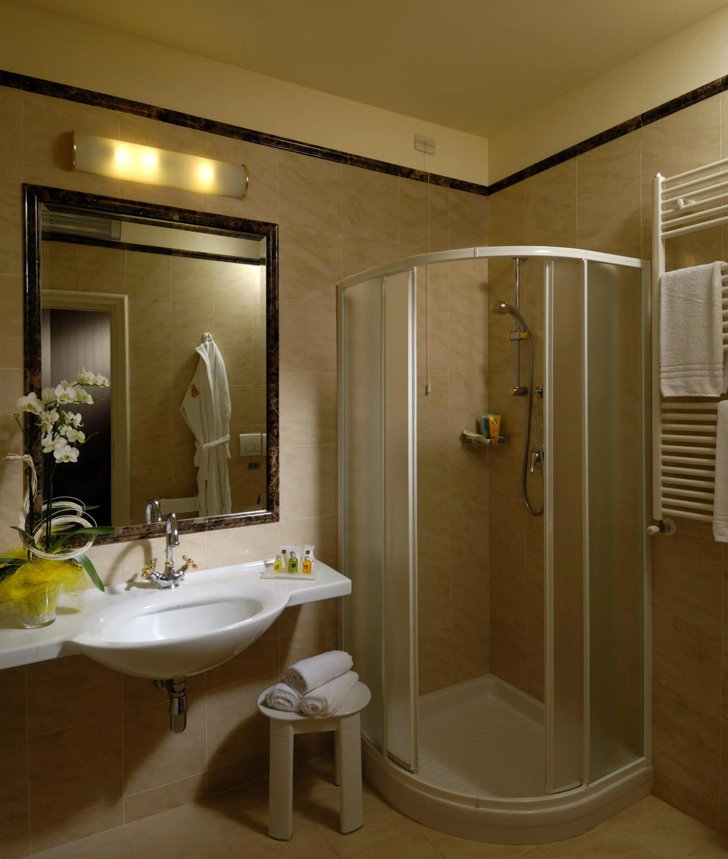 Bathroom in Grand Hotel Royal