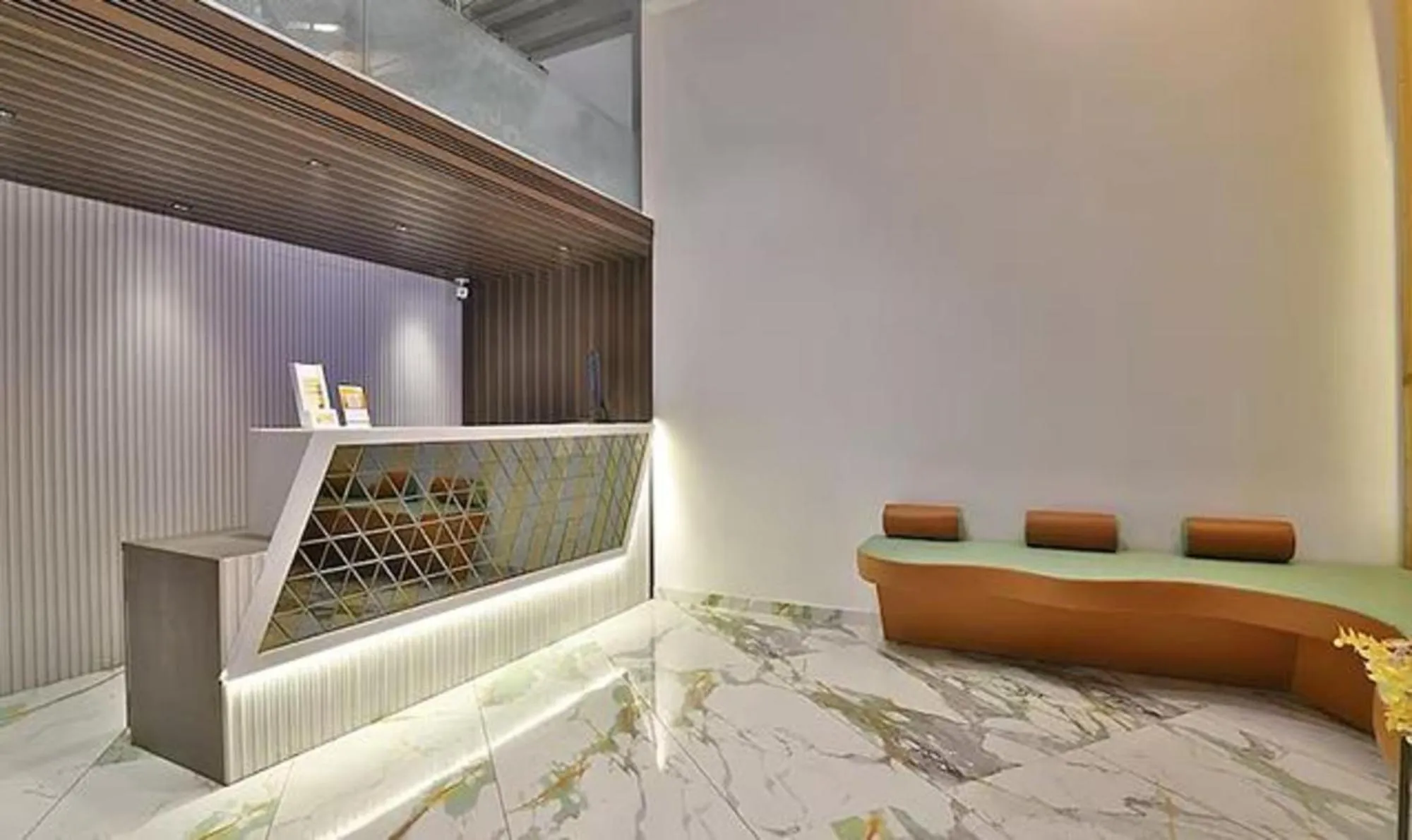 Lobby or reception, Bed in FabHotel Prime Legend