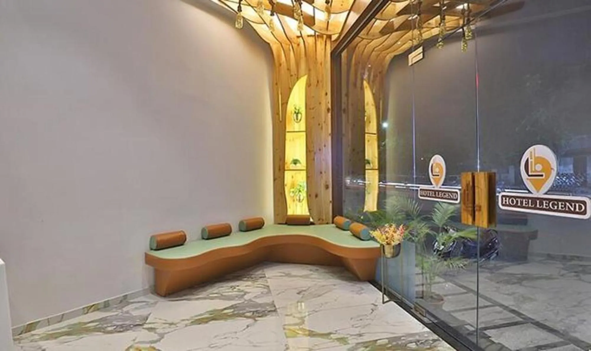 Seating area in FabHotel Prime Legend