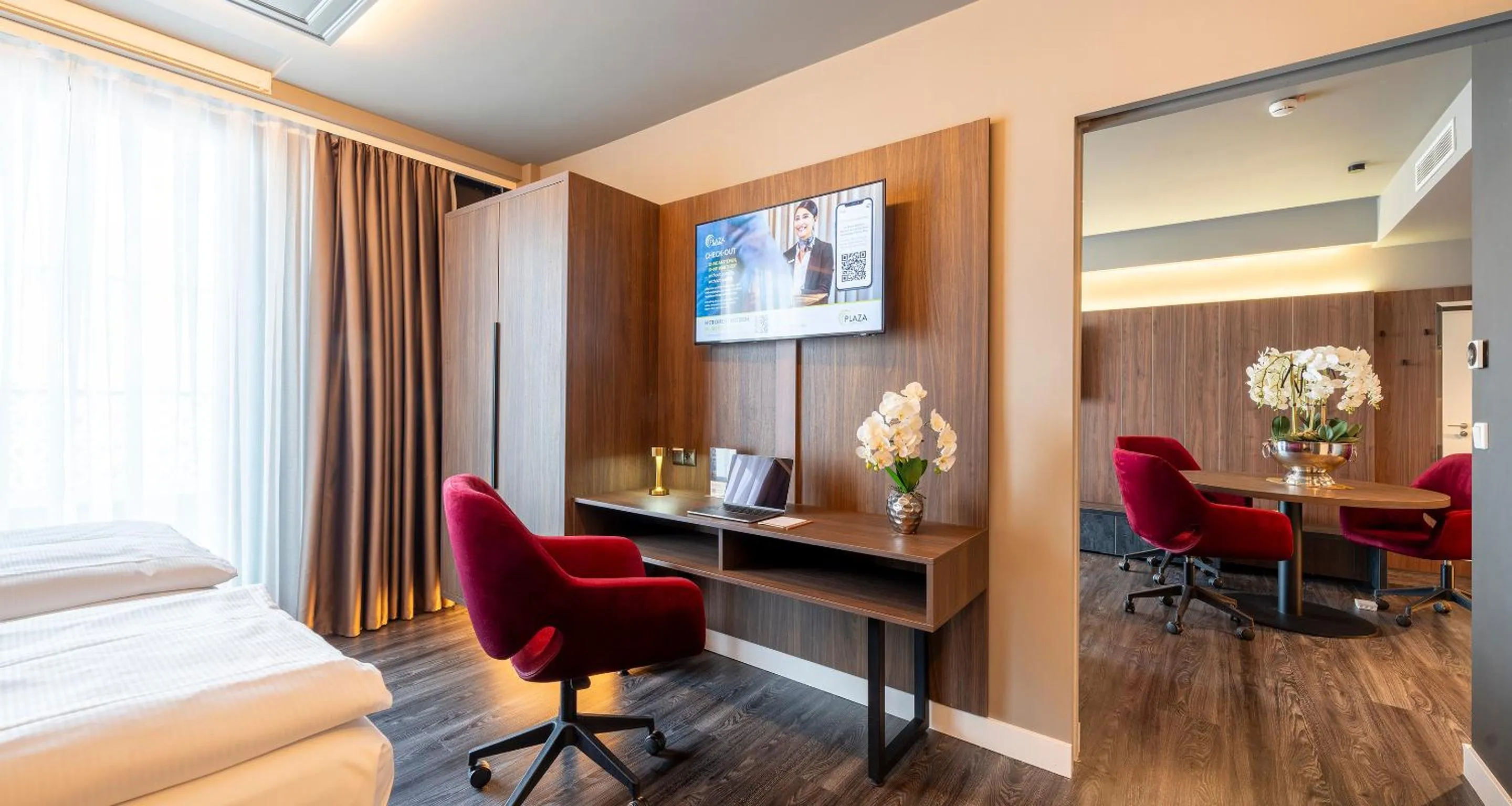 TV and multimedia in PLAZA Premium Heidelberg