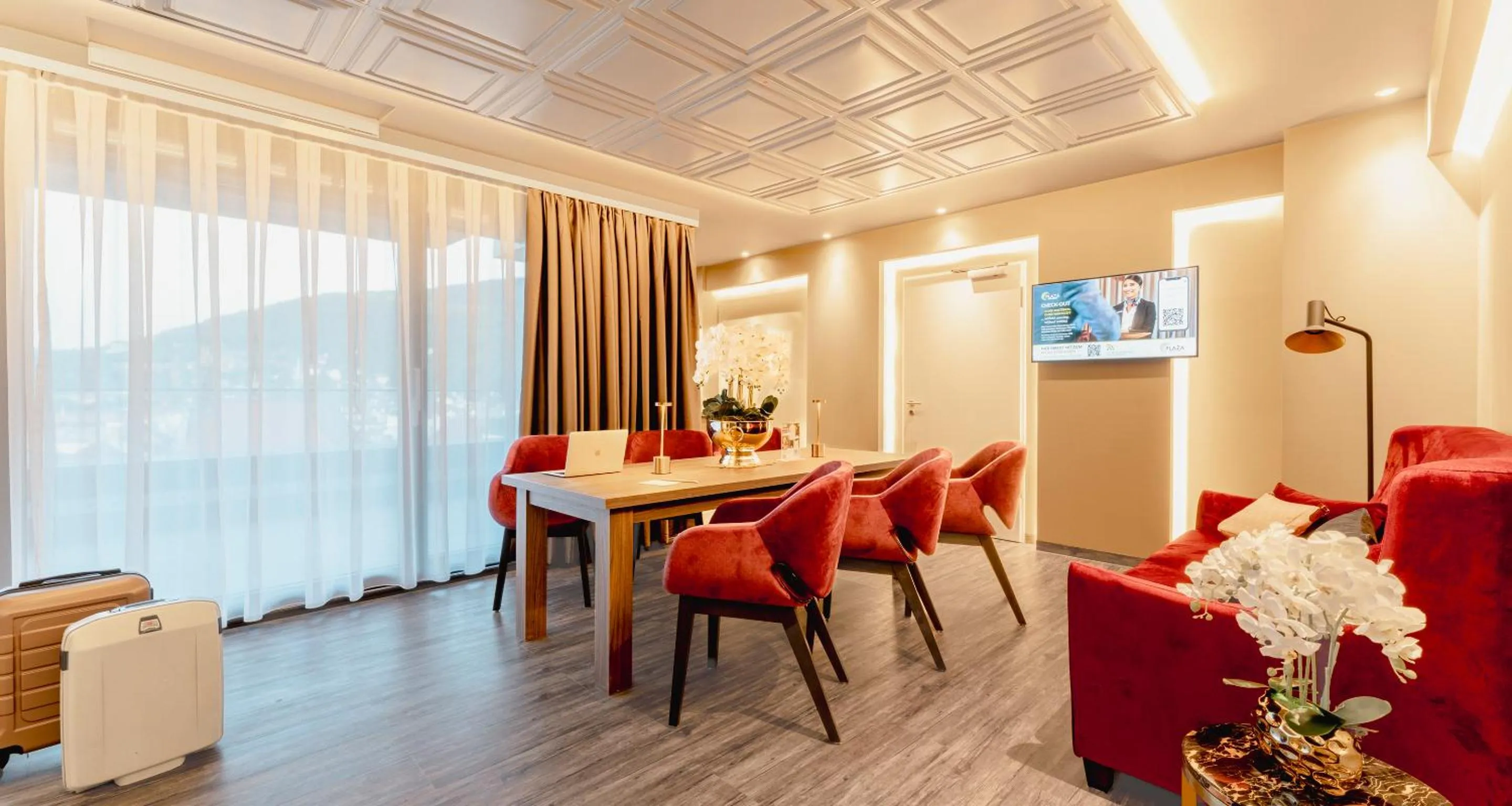 Dining area in PLAZA Premium Heidelberg