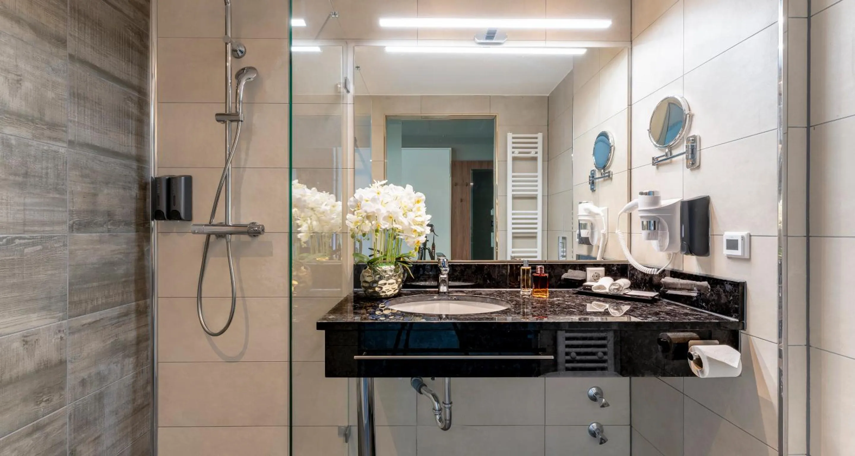 Bathroom in PLAZA Premium Heidelberg