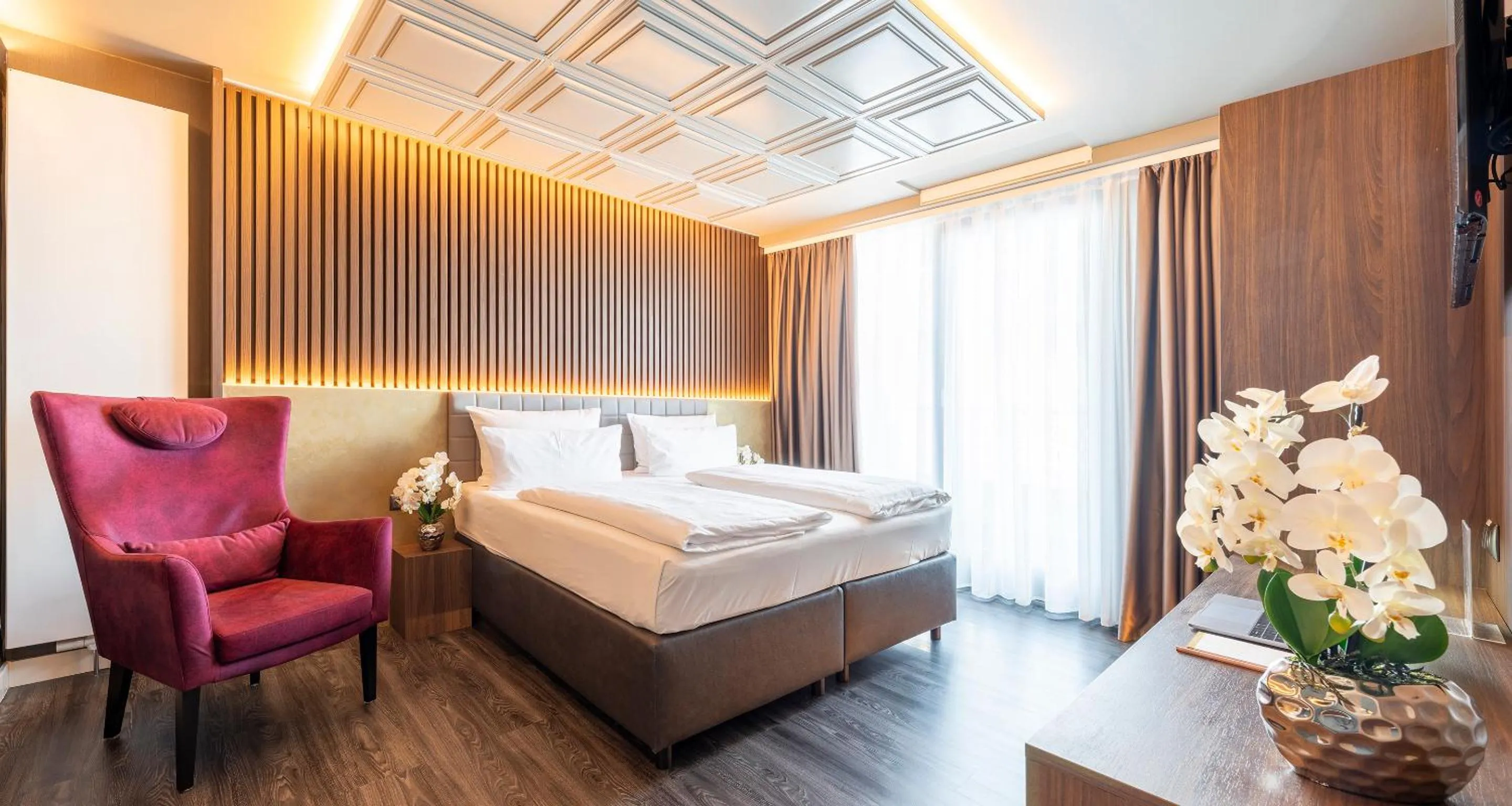 Bed in PLAZA Premium Heidelberg