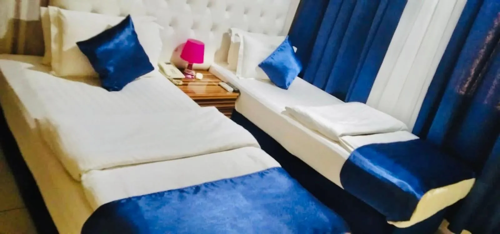 Bed in Golden Star Hotel