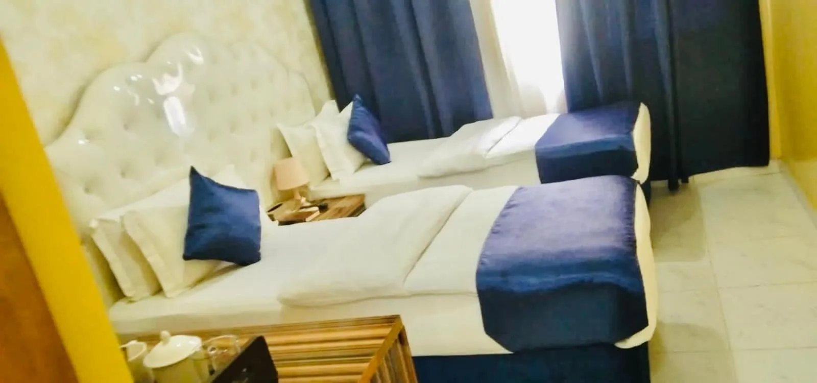 Bed in Golden Star Hotel