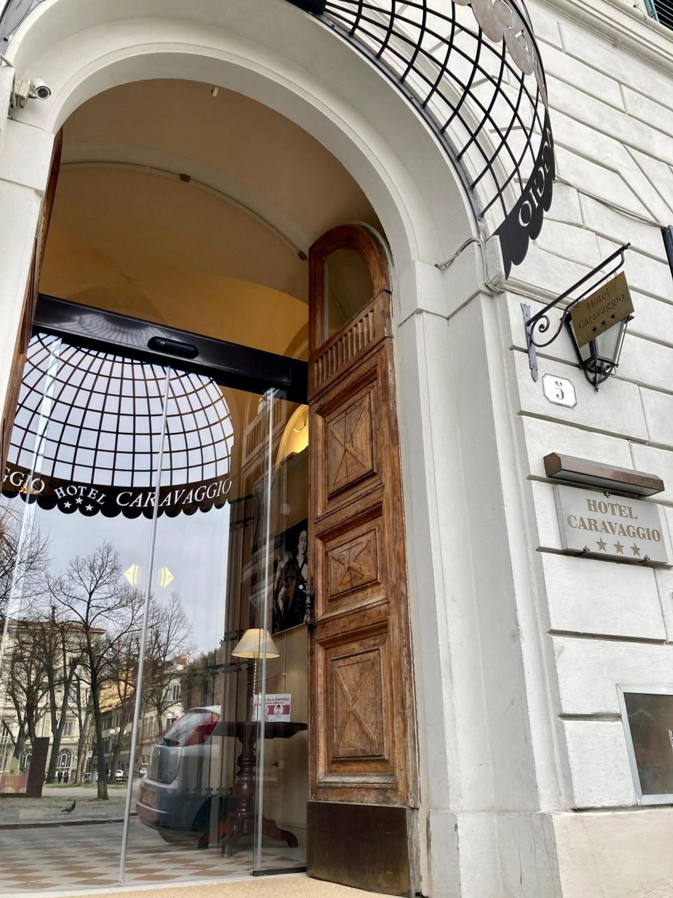 Property building in Hotel Caravaggio