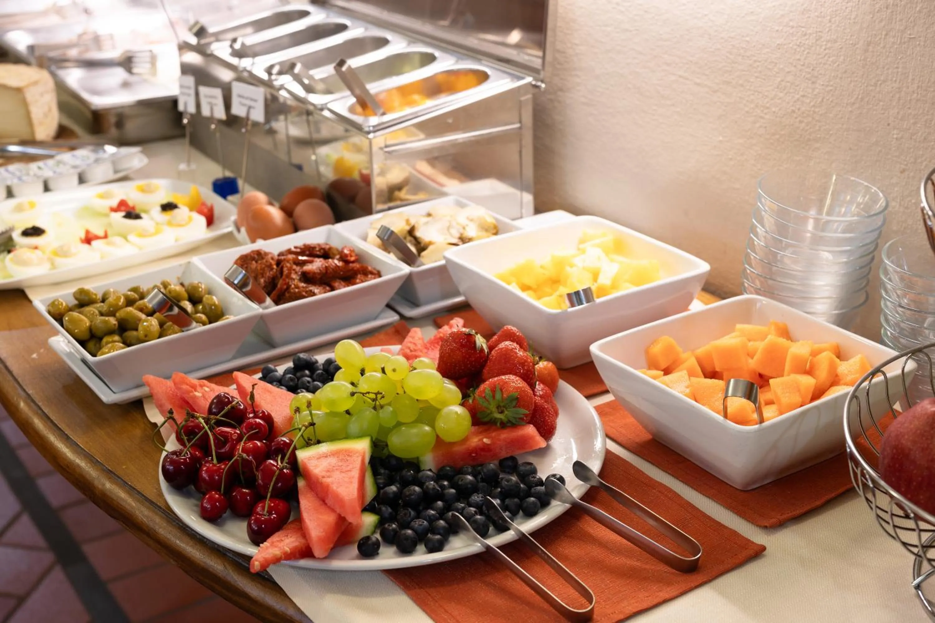 Breakfast in Hotel Caravaggio