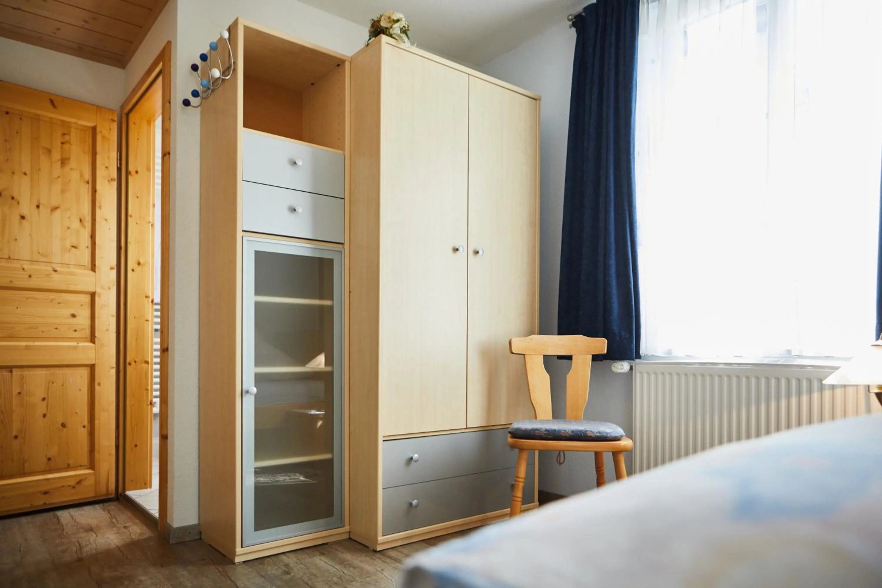 Seating area, Bed in Gasthof & Pension Steppacher