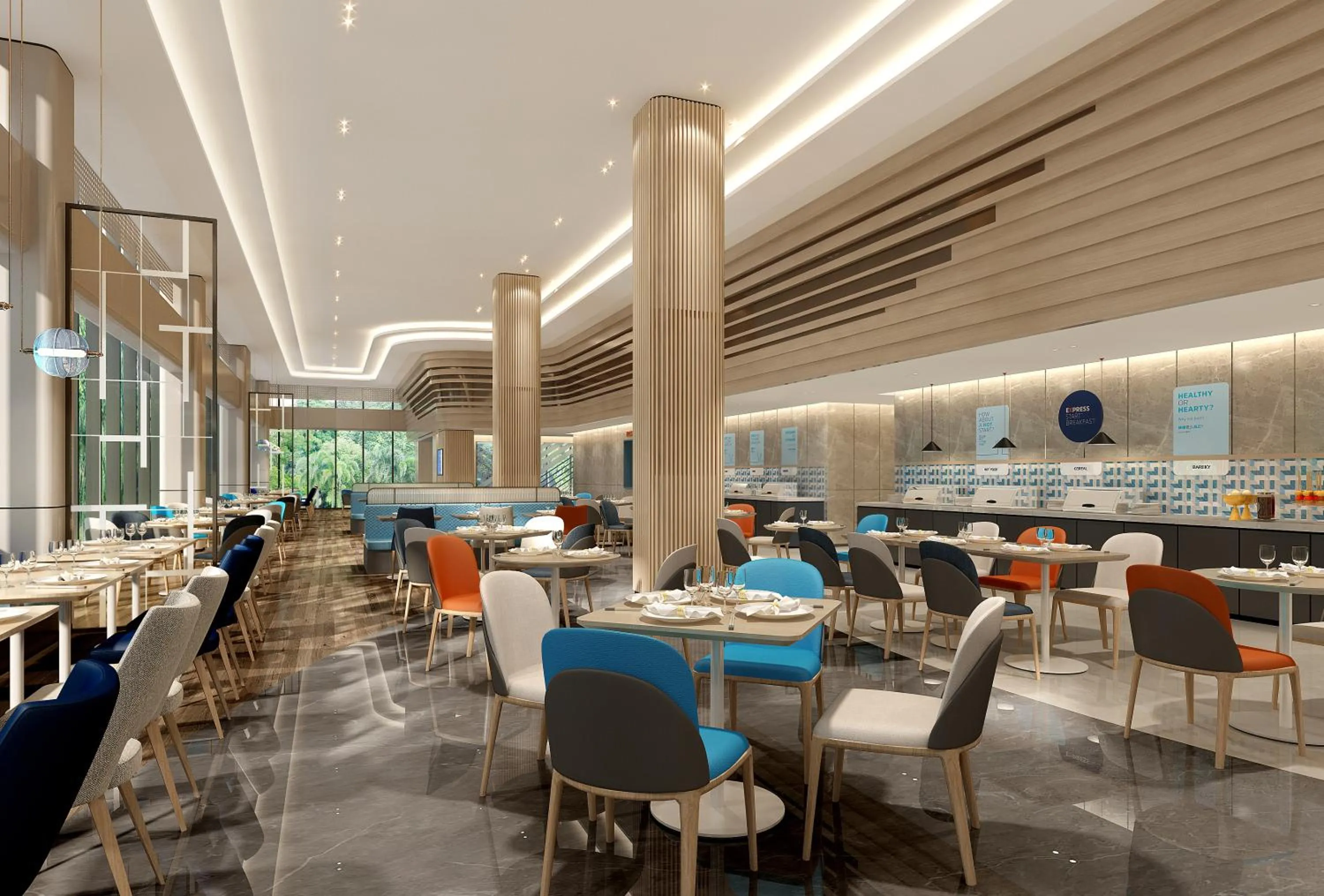 Restaurant/places to eat in Holiday Inn Express Yibin by IHG