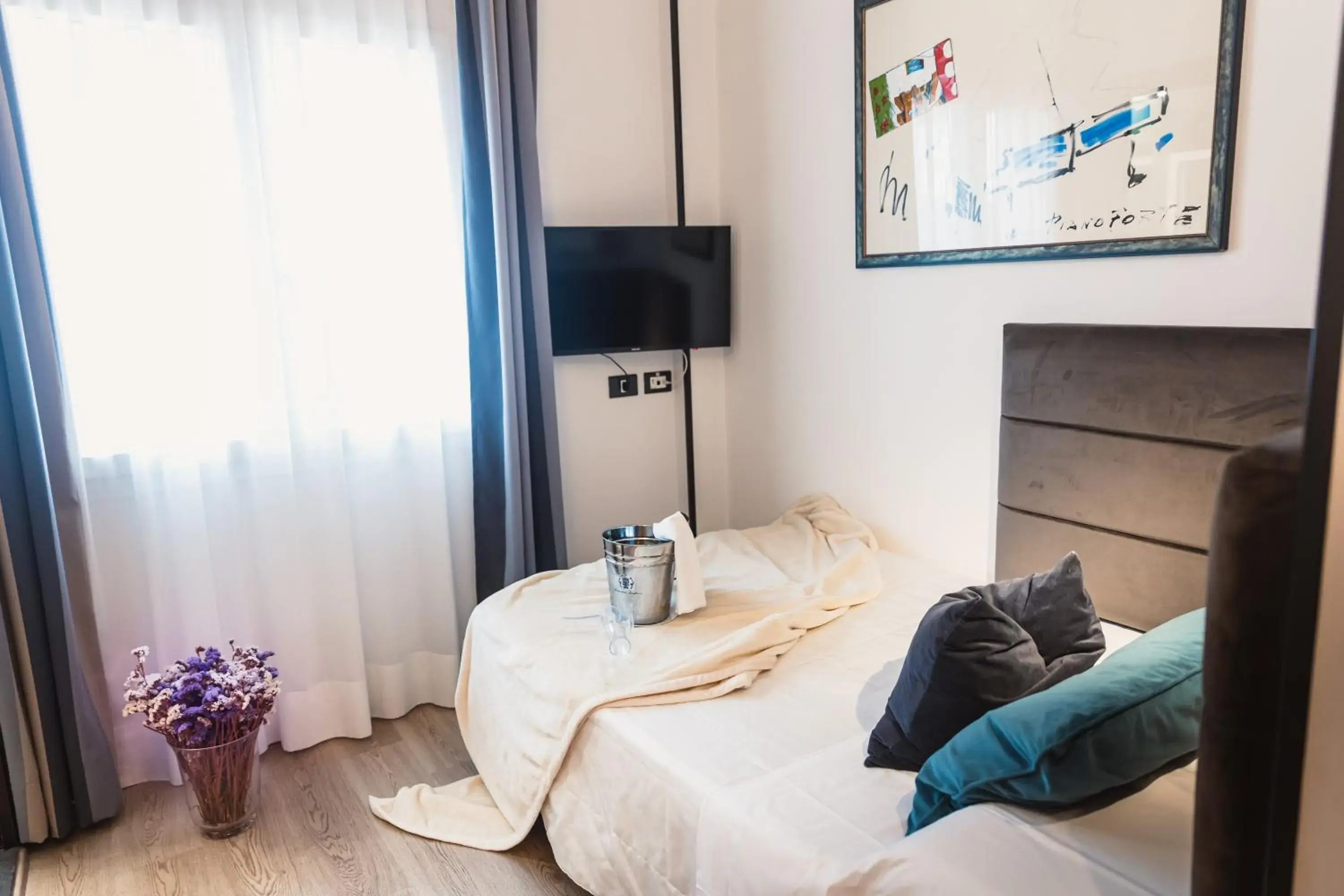 Bed in Art Hotel Milano Bed in Art Hotel Milano