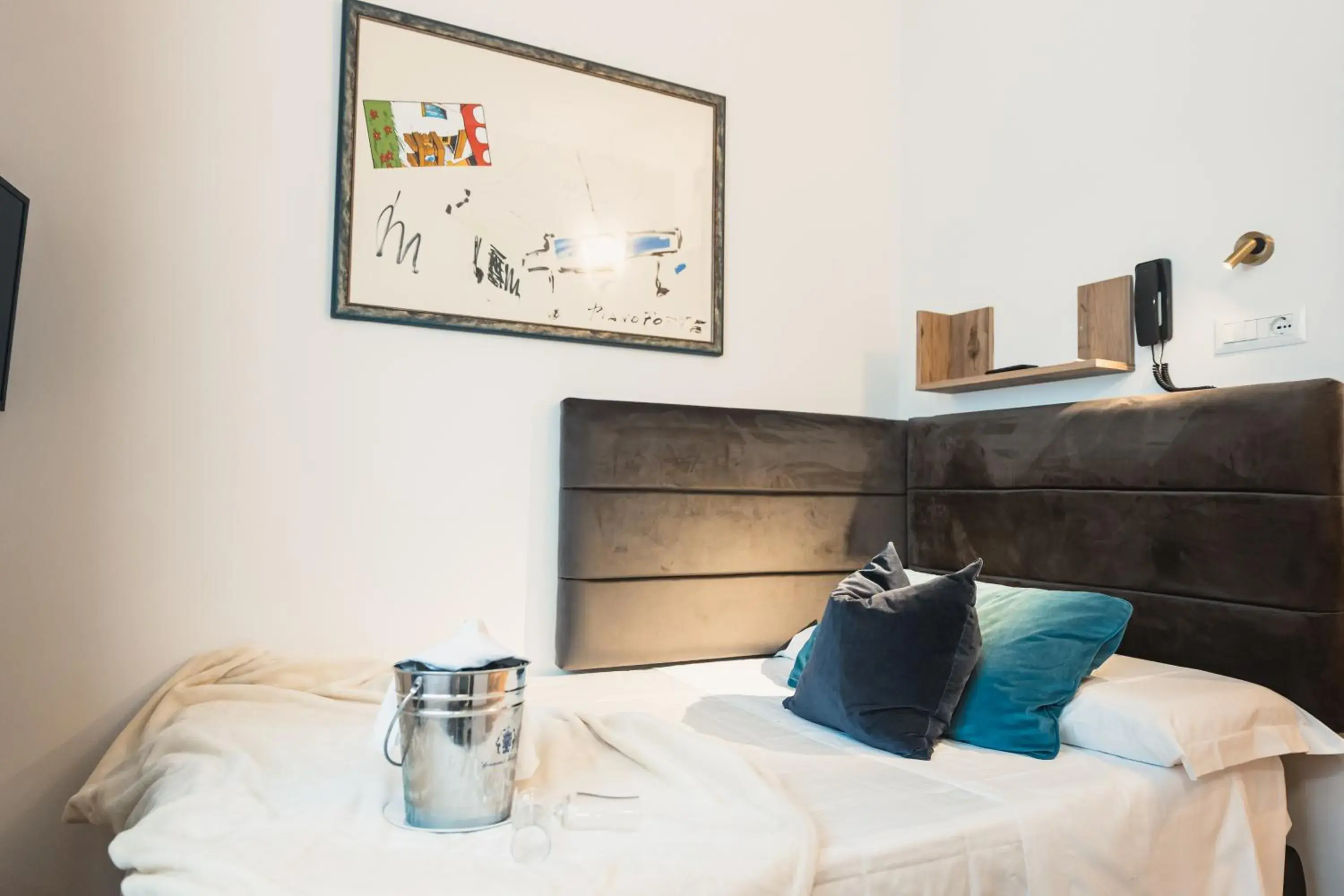 Bed in Art Hotel Milano Bed in Art Hotel Milano