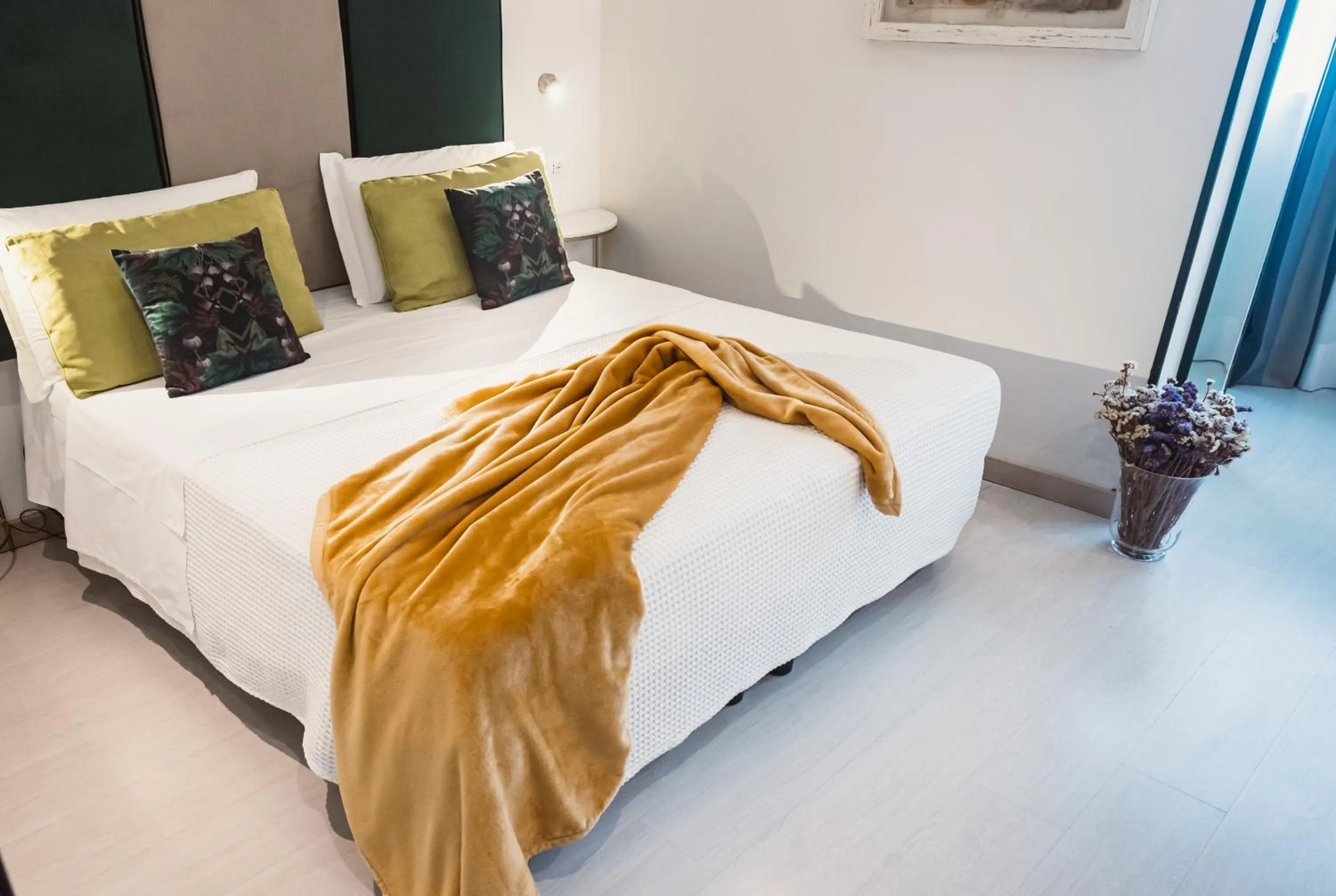 Bed in Art Hotel Milano