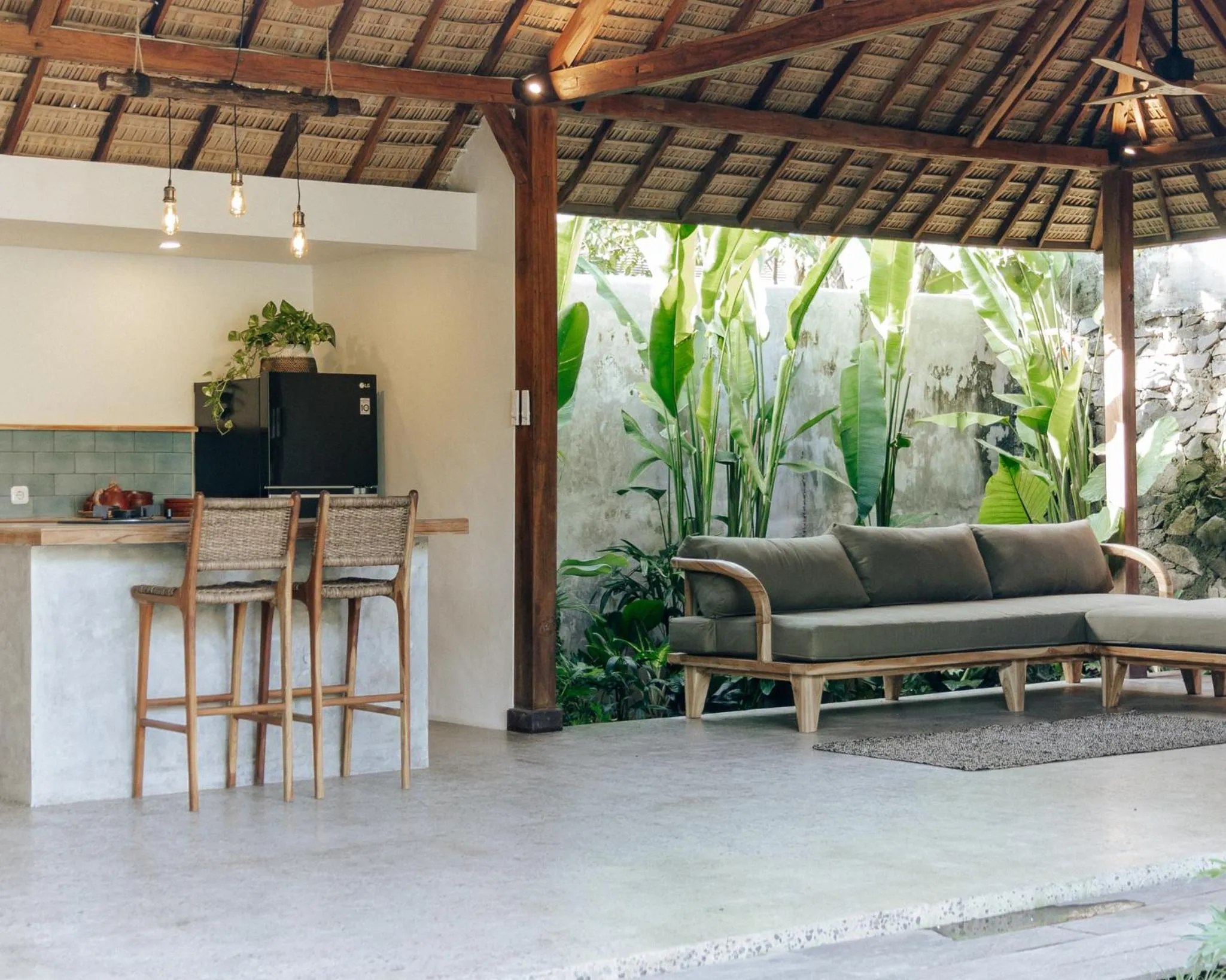 Living room in Jati Kuta Lombok