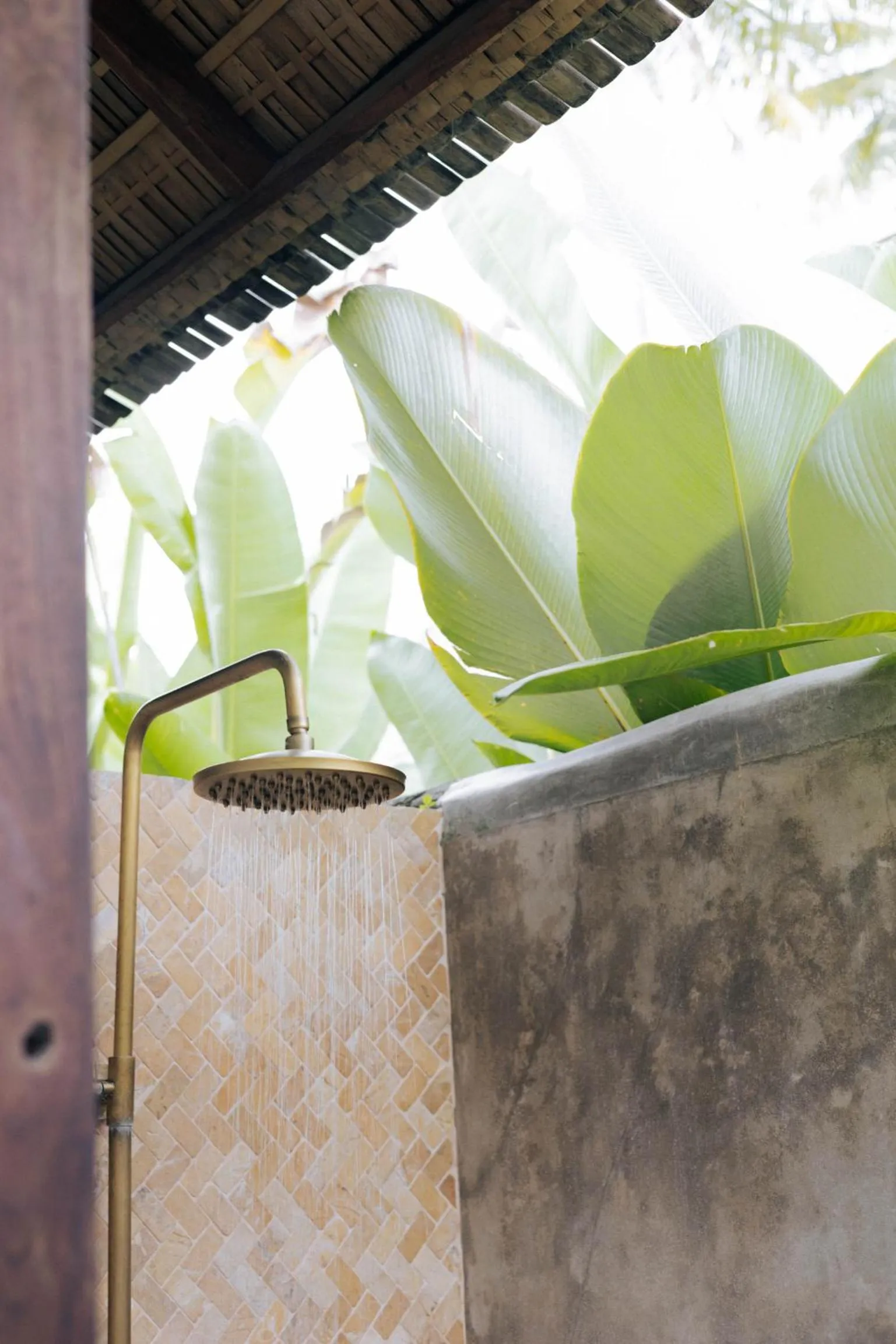 Shower in Jati Kuta Lombok