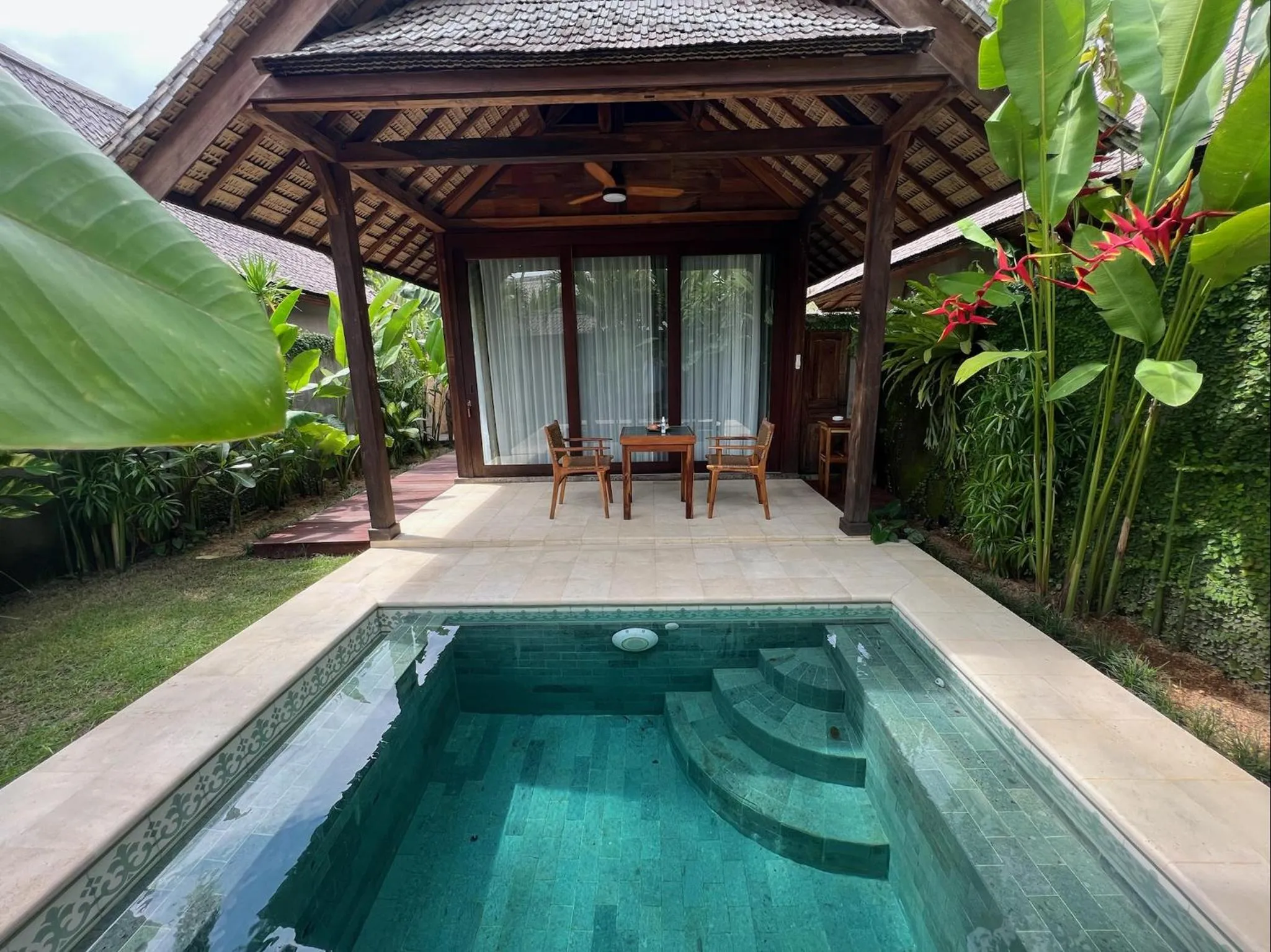 Swimming pool in Jati Kuta Lombok