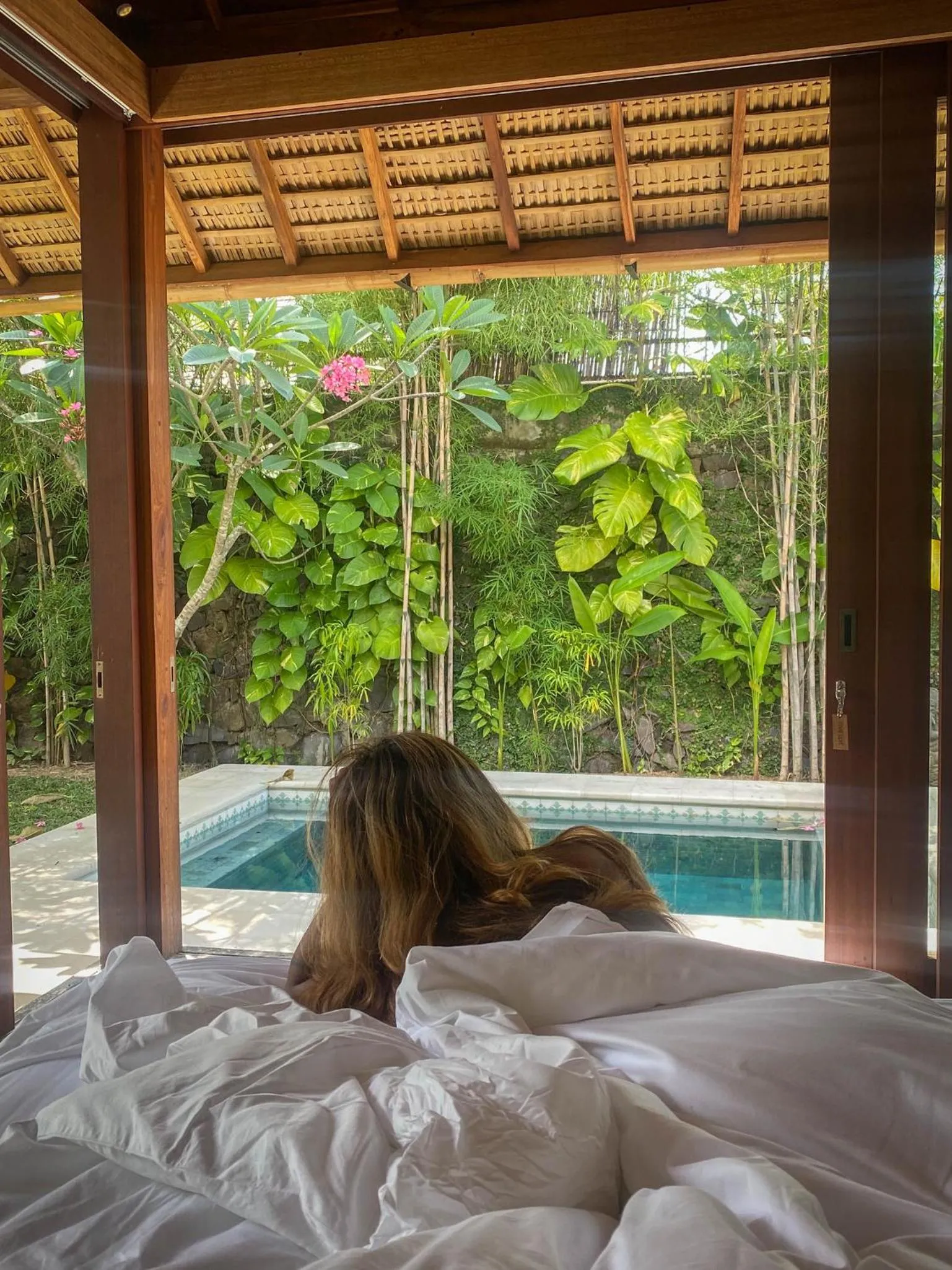 People, Bed in Jati Kuta Lombok