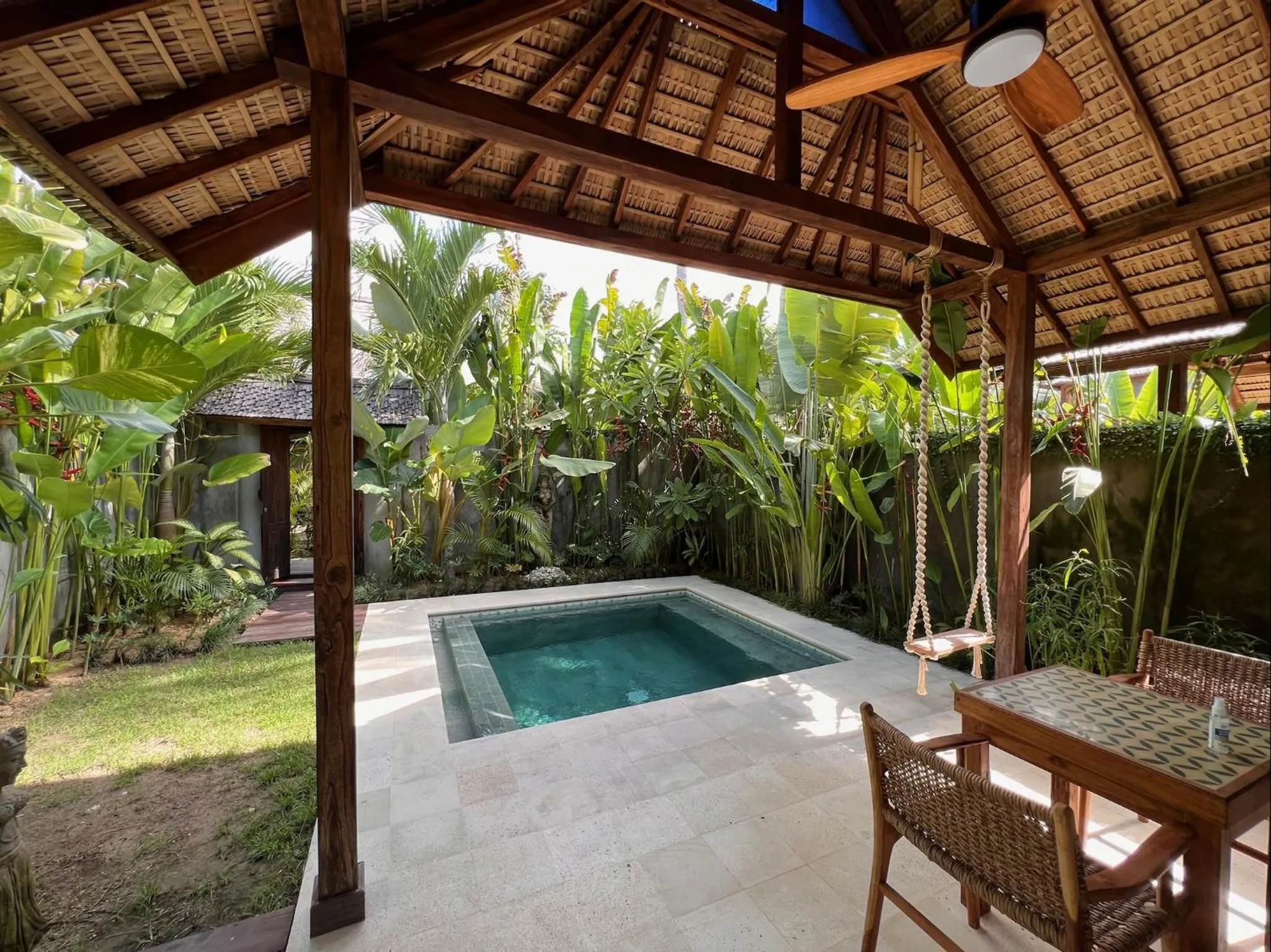 Swimming pool in Jati Kuta Lombok