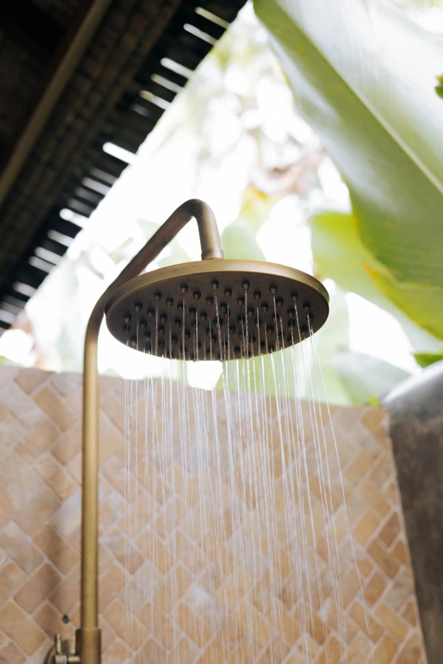 Shower in Jati Kuta Lombok