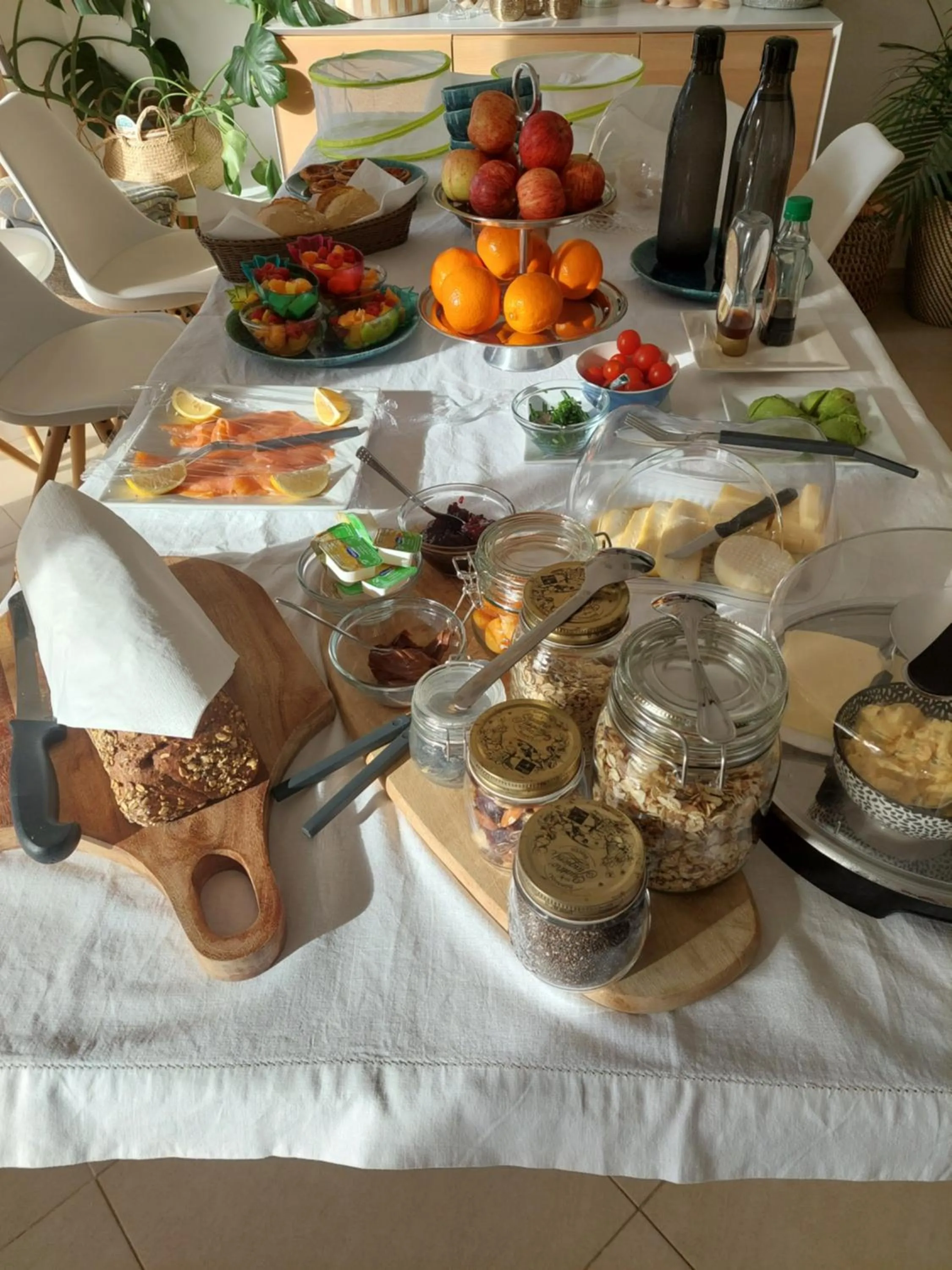 Buffet breakfast in Casa Eleonora b&b