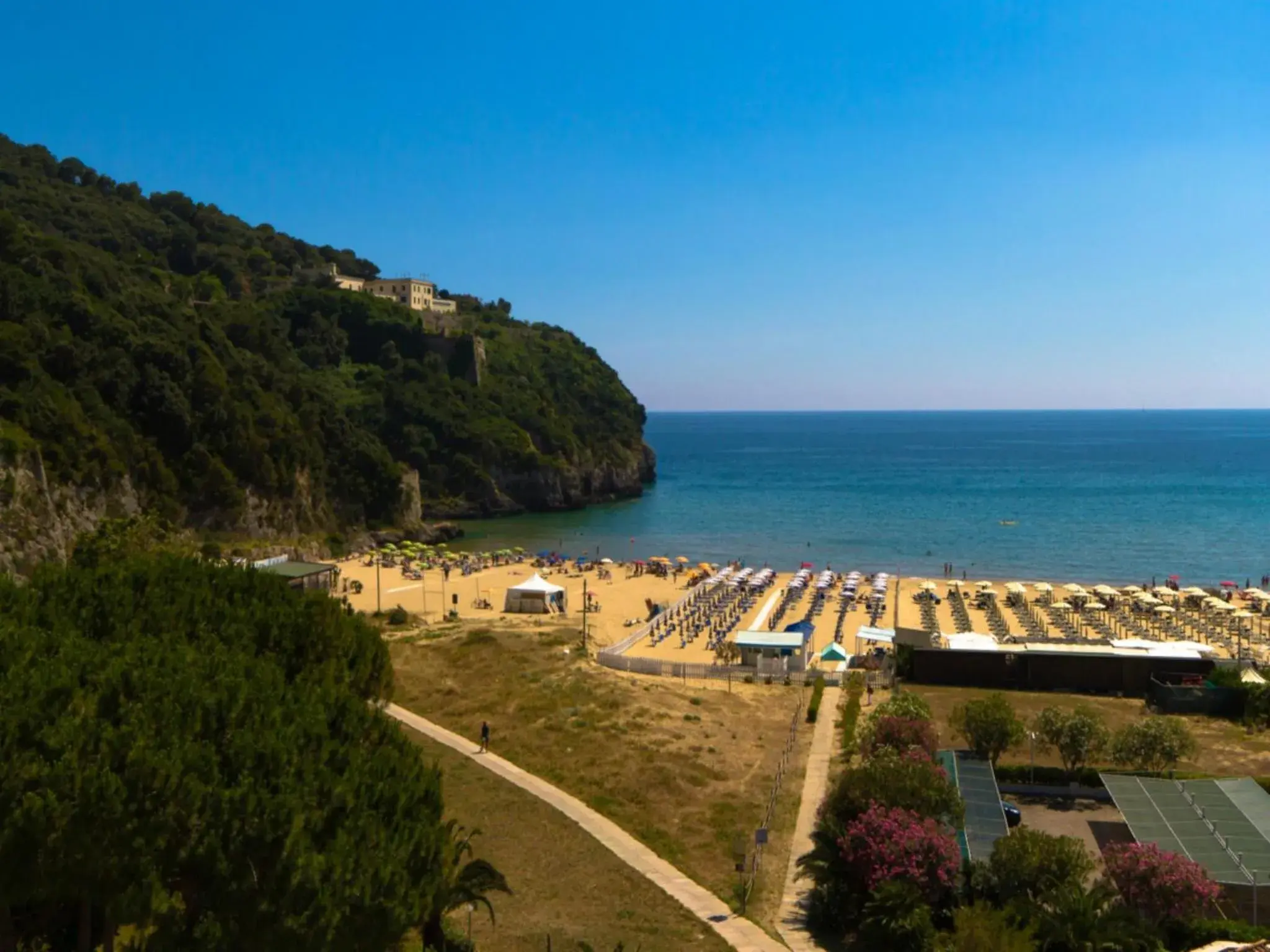 Sea view in Hotel Serapo Sea view in Hotel Serapo