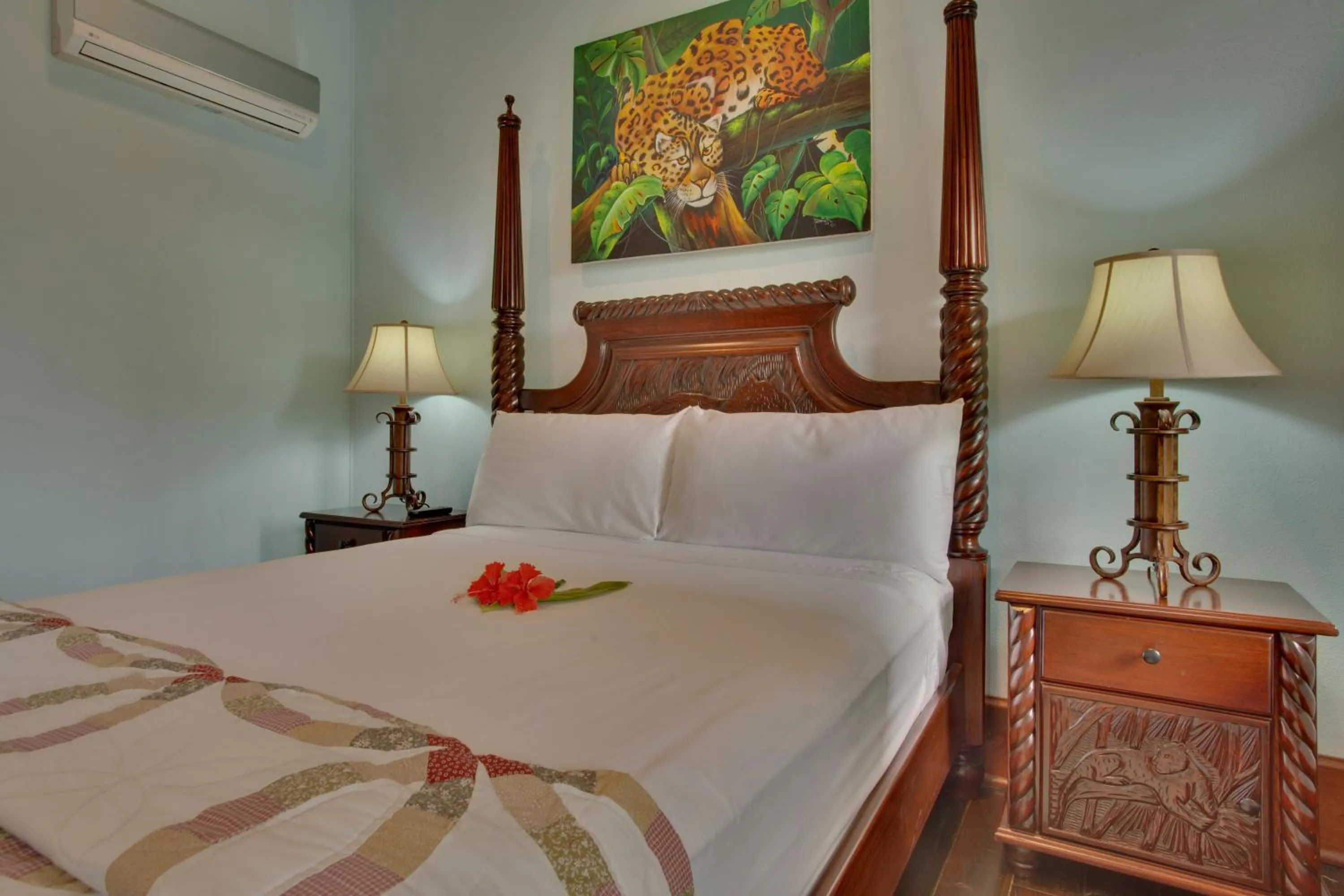Bed in Mahogany Hall Luxury Boutique Resort