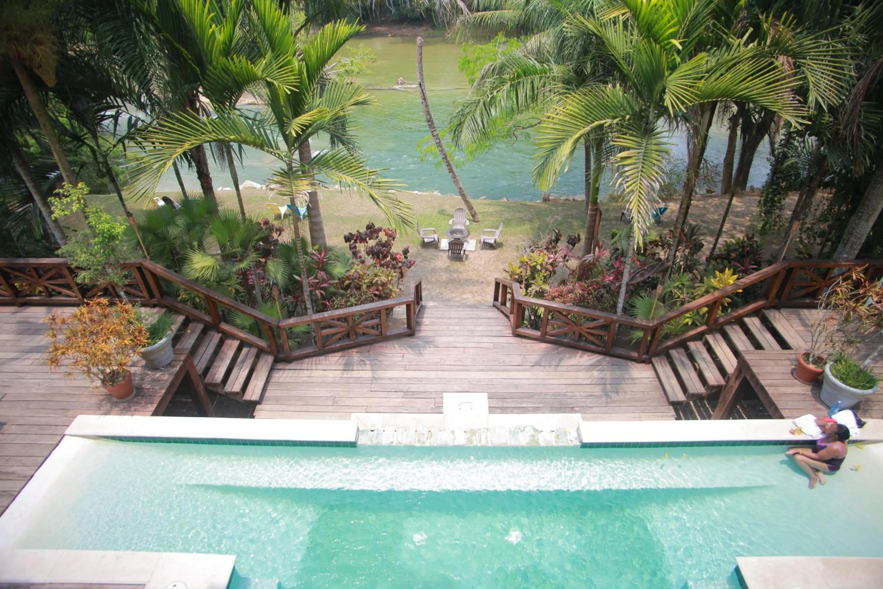 Swimming pool in Mahogany Hall Luxury Boutique Resort