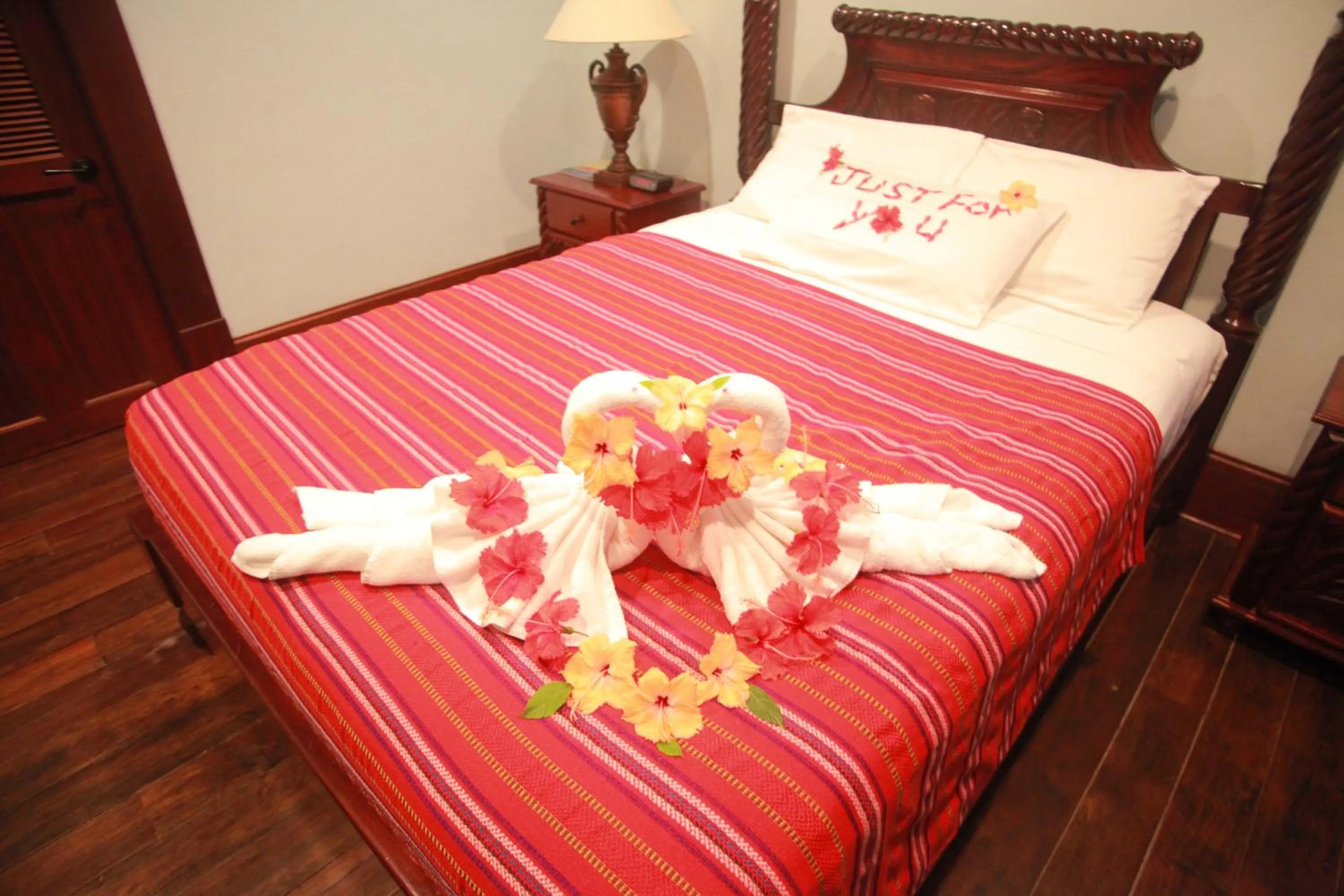 Bed in Mahogany Hall Luxury Boutique Resort