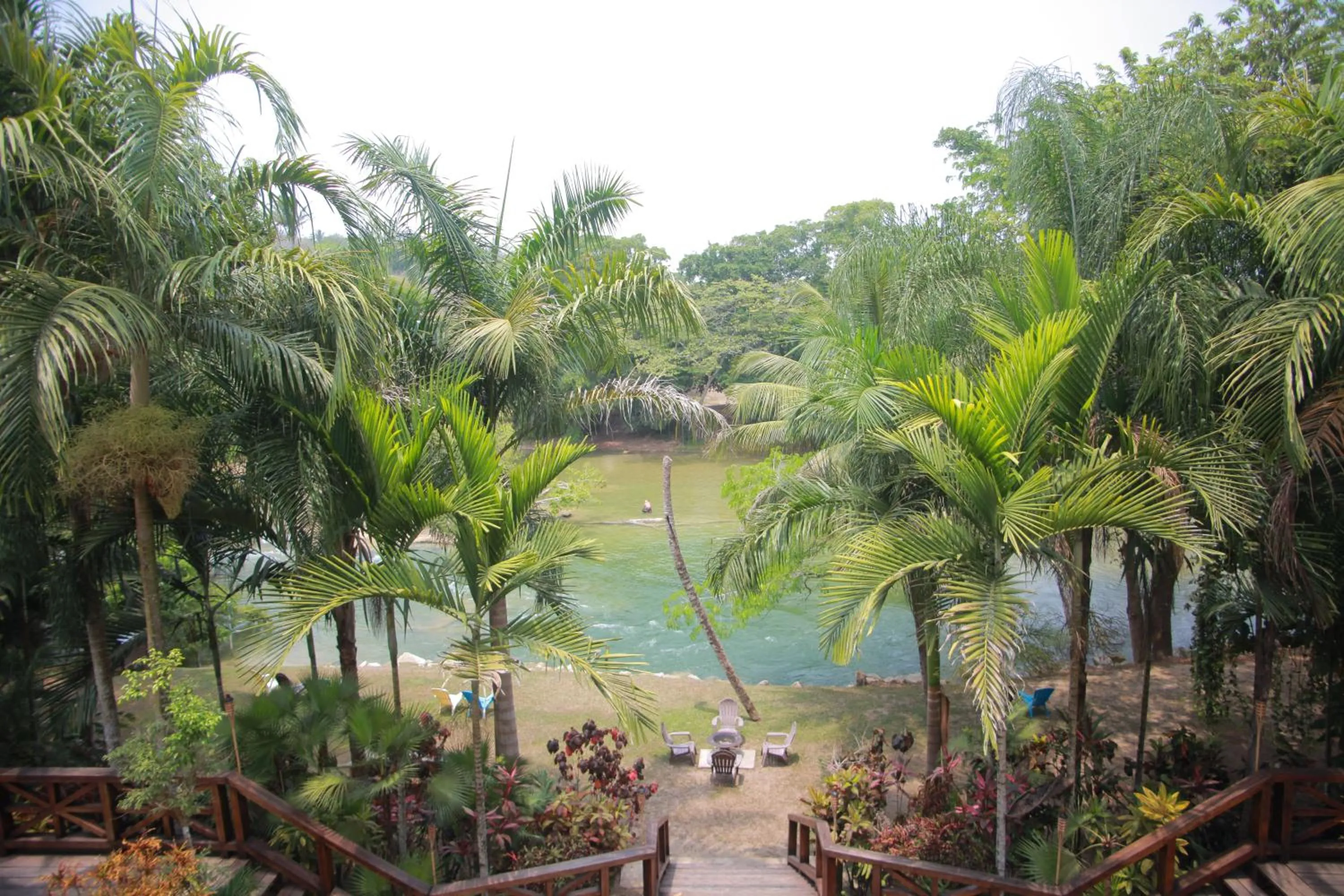 Garden view in Mahogany Hall Luxury Boutique Resort
