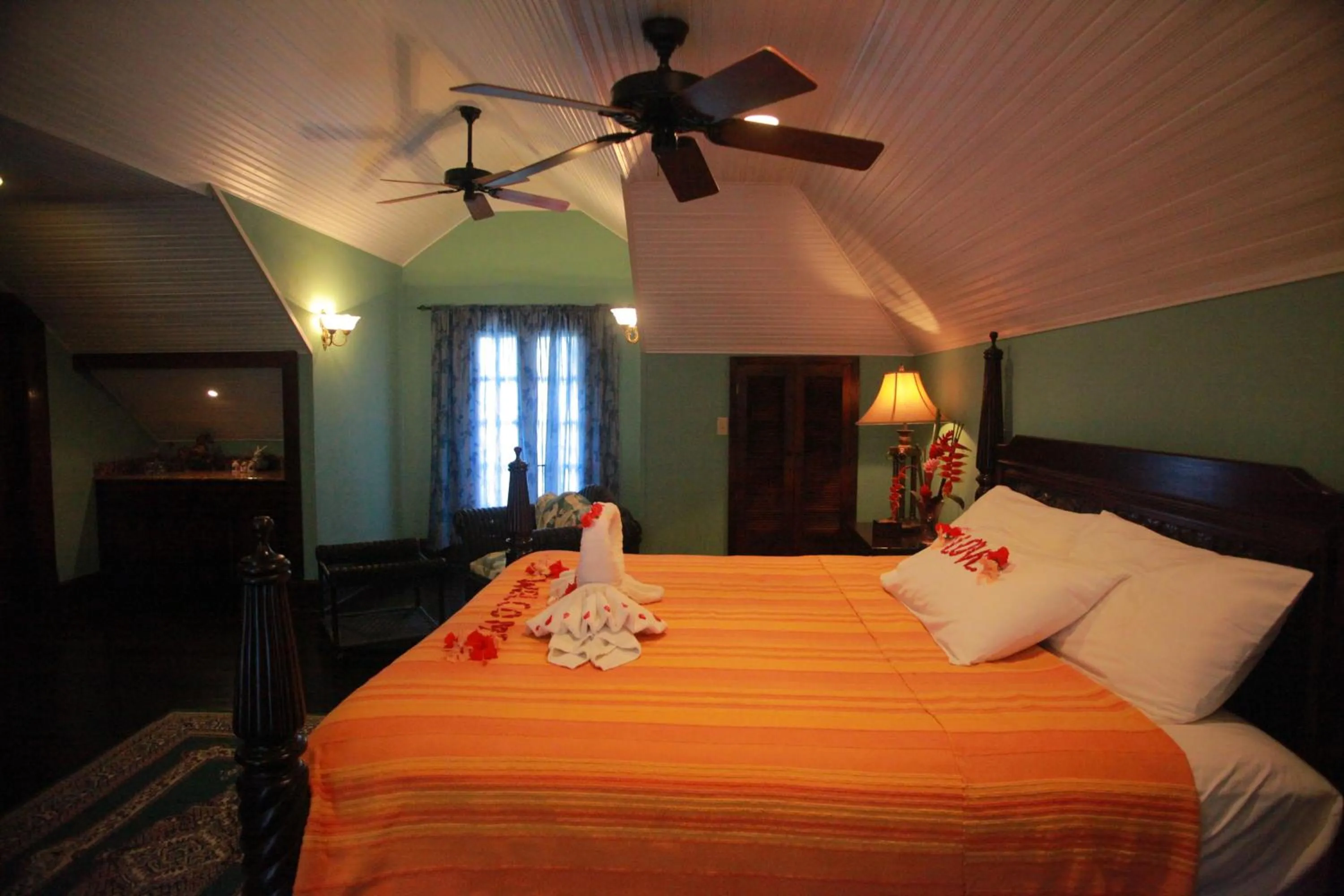 Bed in Mahogany Hall Luxury Boutique Resort
