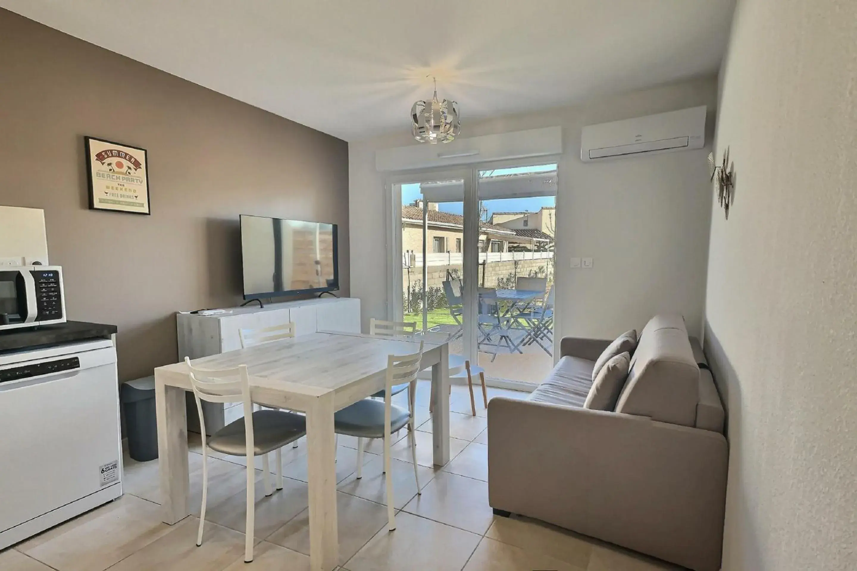 Living room in Vacancéole - Résidence La Dune Living room in Vacancéole - Résidence La Dune