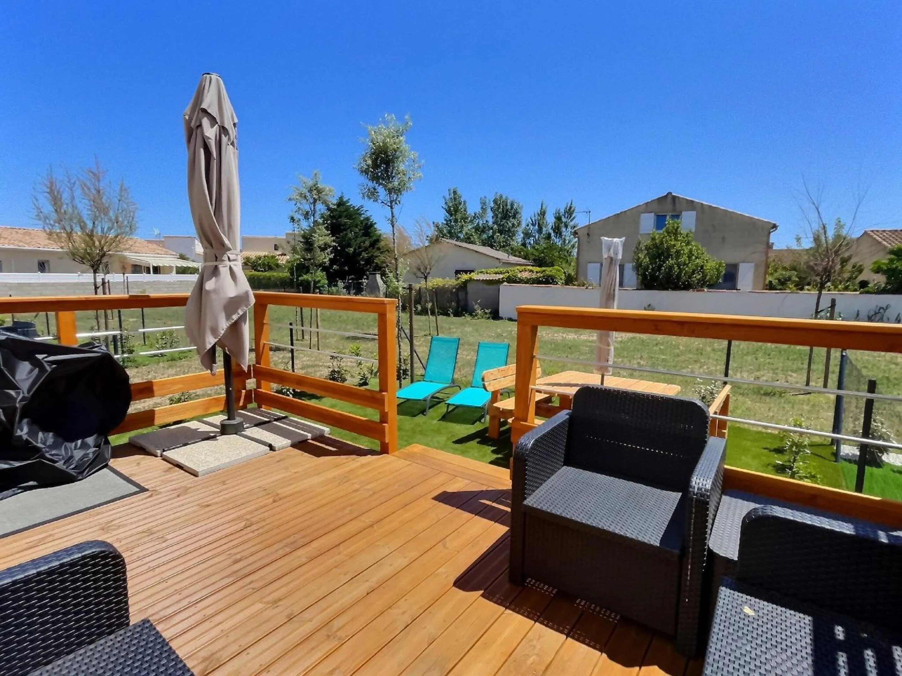 Patio in Vacancéole - Résidence La Dune