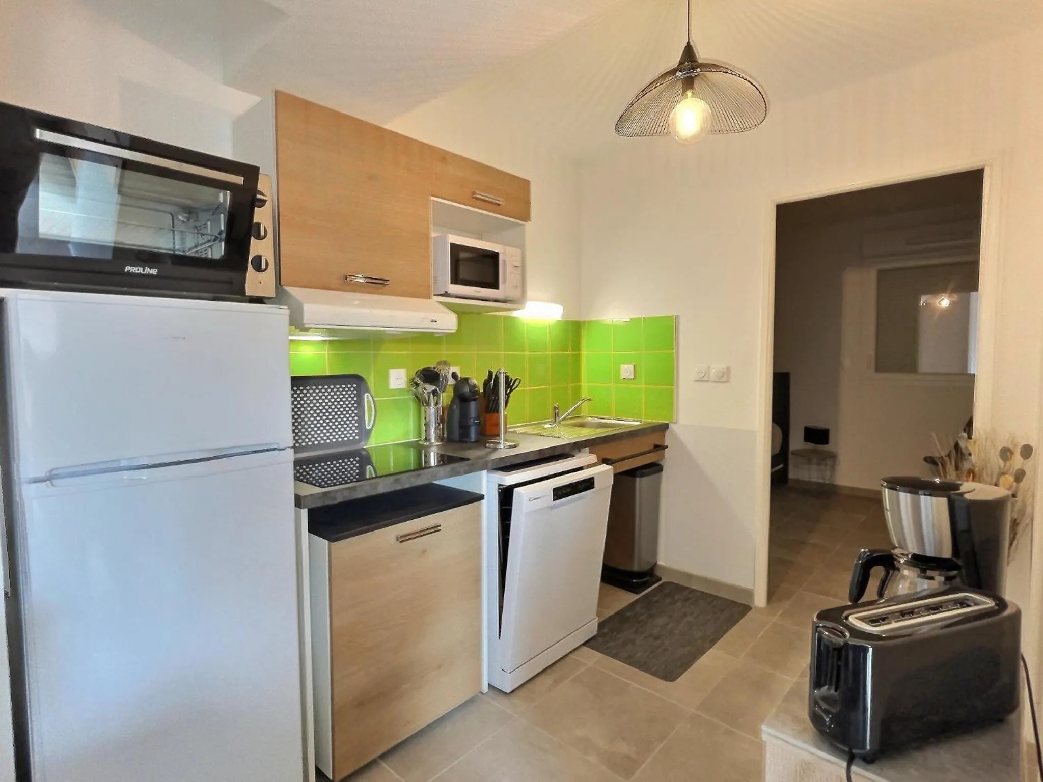 Coffee/tea facilities in Vacancéole - Résidence La Dune