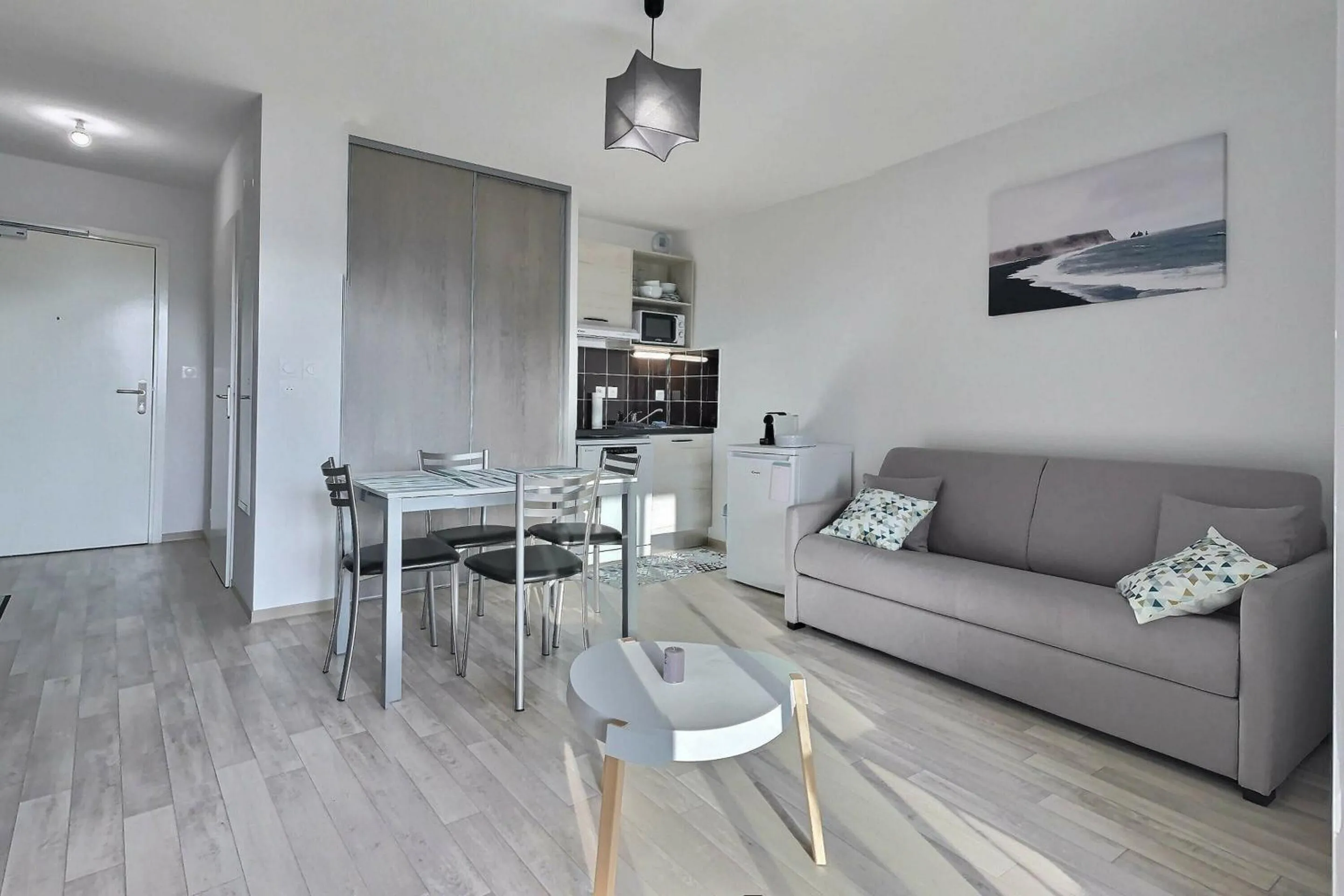 Living room in Vacancéole - Résidence La Dune