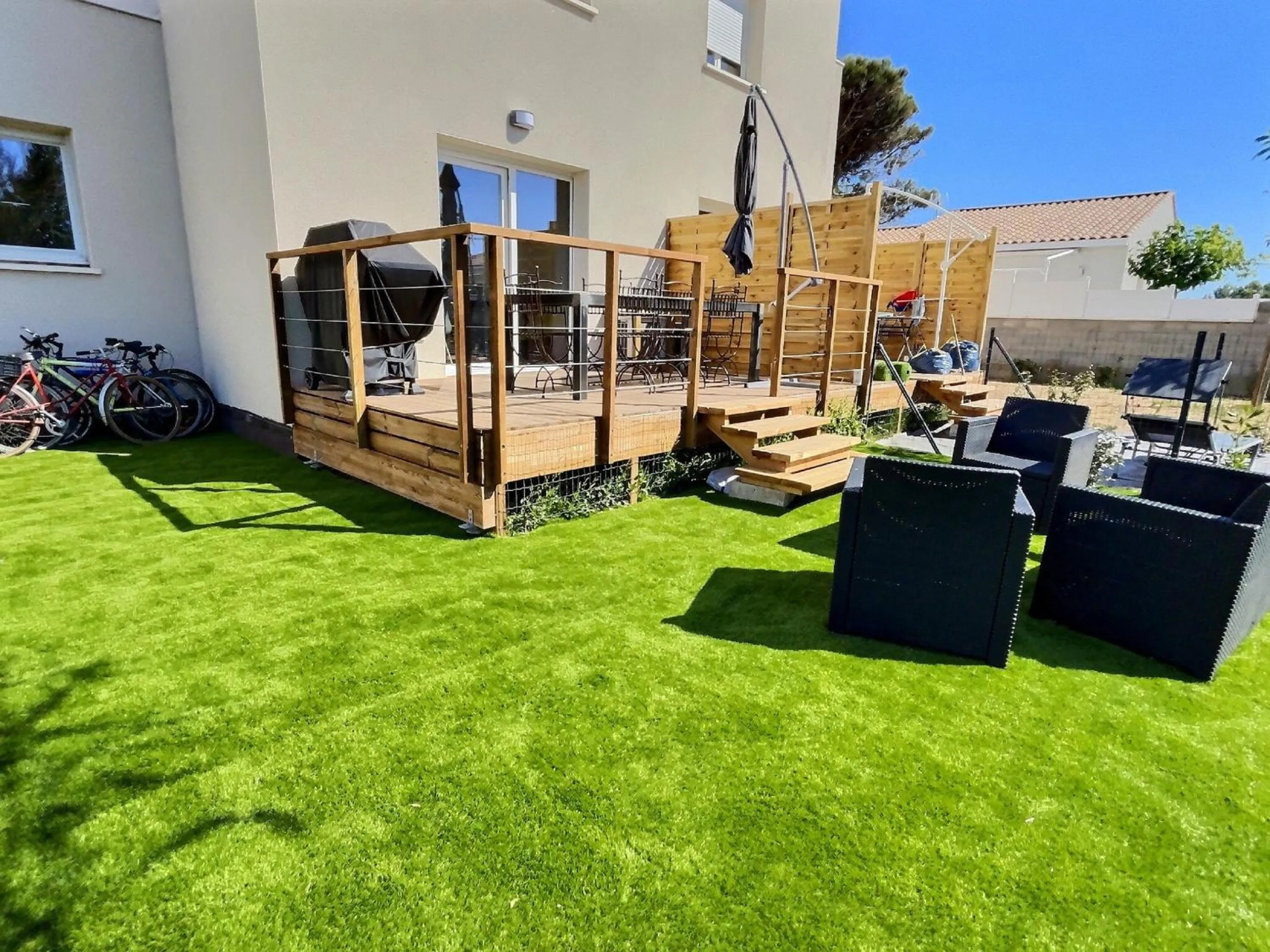 Patio in Vacancéole - Résidence La Dune