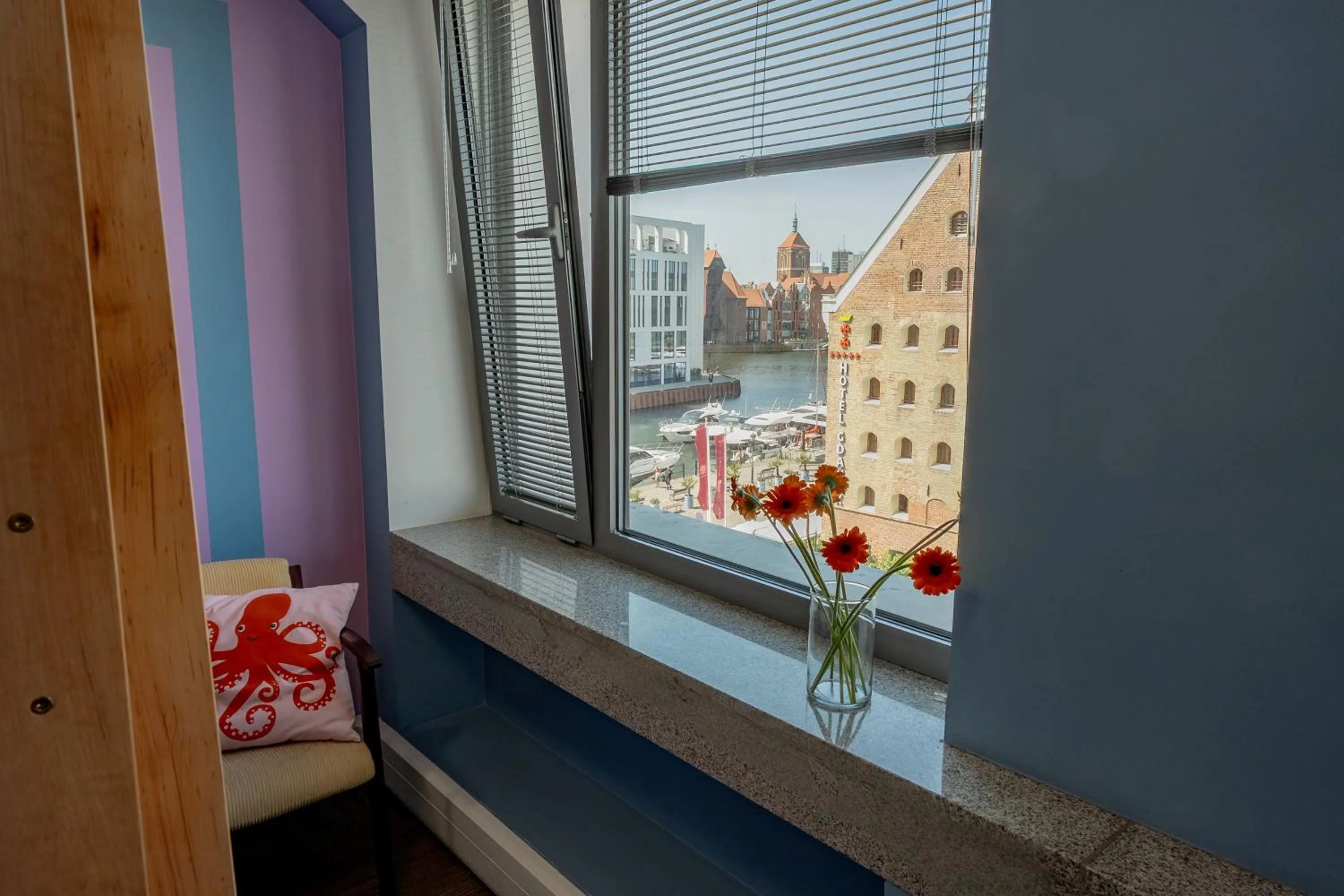 View (from property/room) in Hostel Gdańsk Szafarnia 10 Old Town