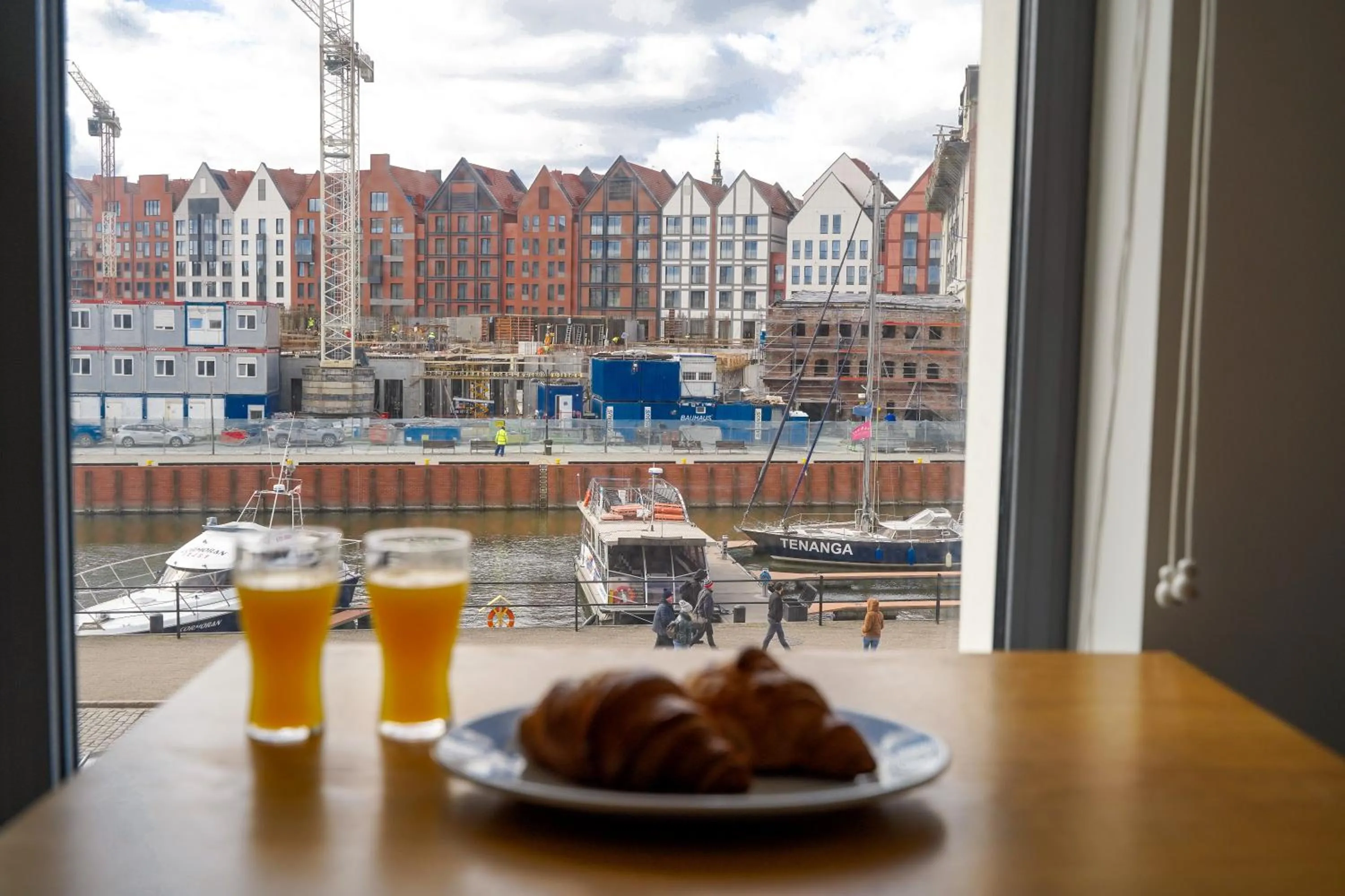 City view in Hostel Gdańsk Szafarnia 10 Old Town