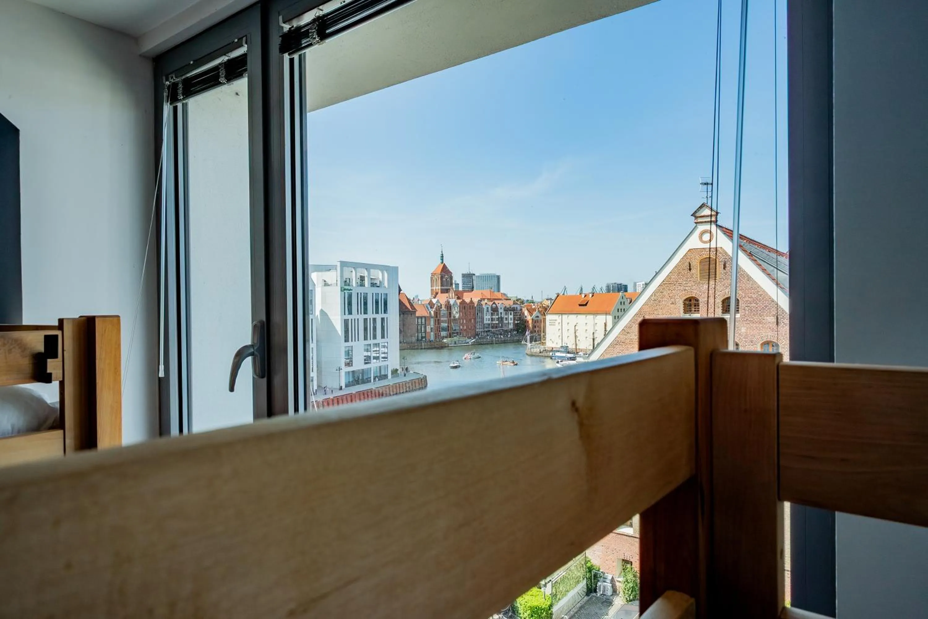 View (from property/room) in Hostel Gdańsk Szafarnia 10 Old Town