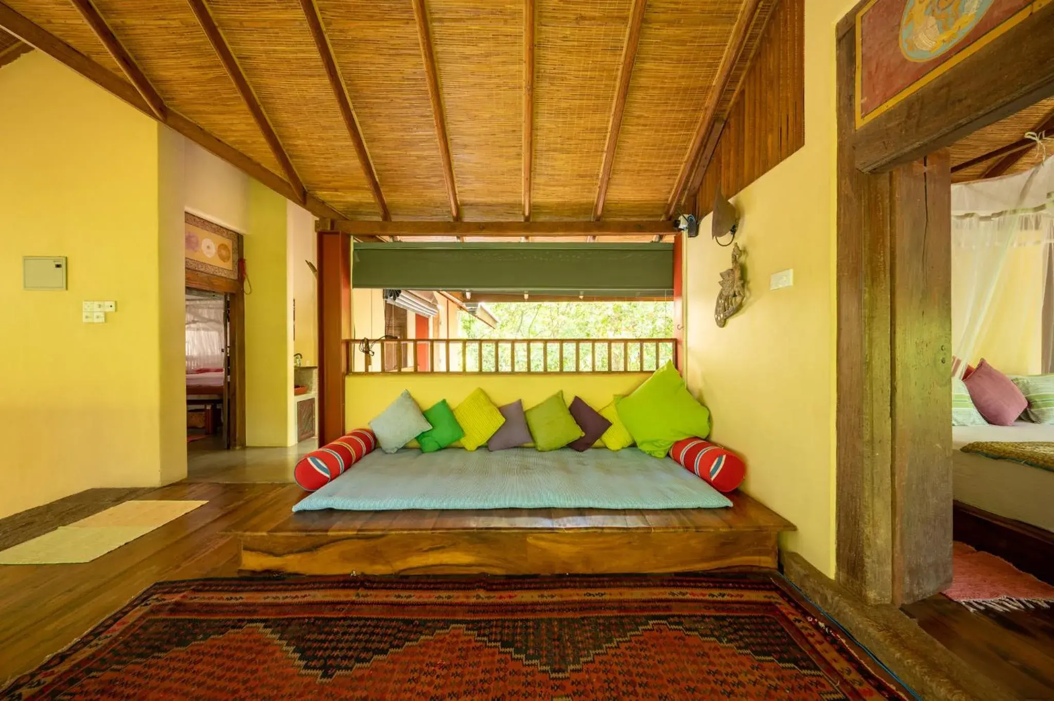 Living room, Bed in The River House Dambulla by The Serendipity Collection Living room, Bed in The River House Dambulla by The Serendipity Collection