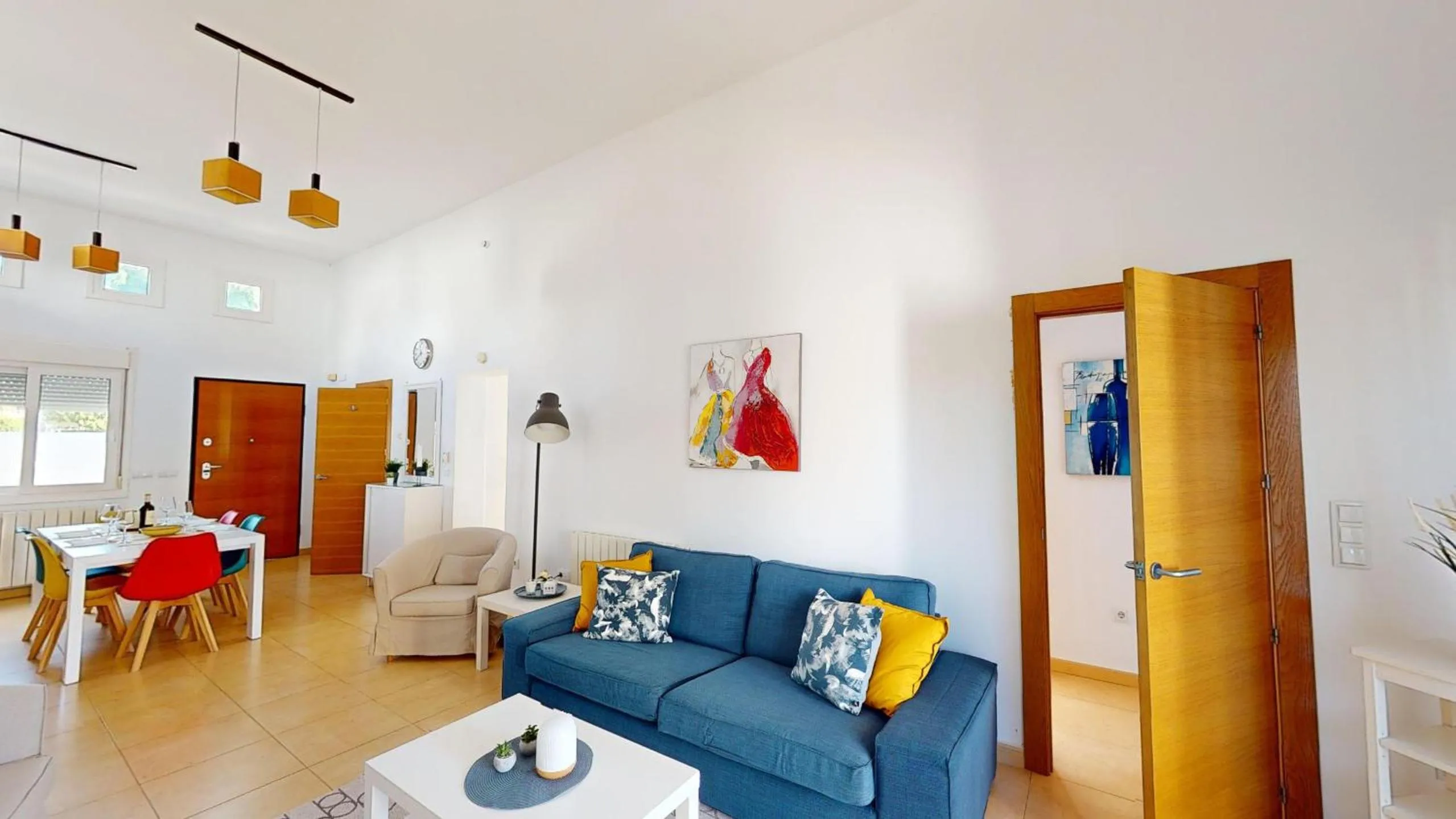 Communal lounge/ TV room in Villa PedroRoca-A Murcia Holiday Rentals Property