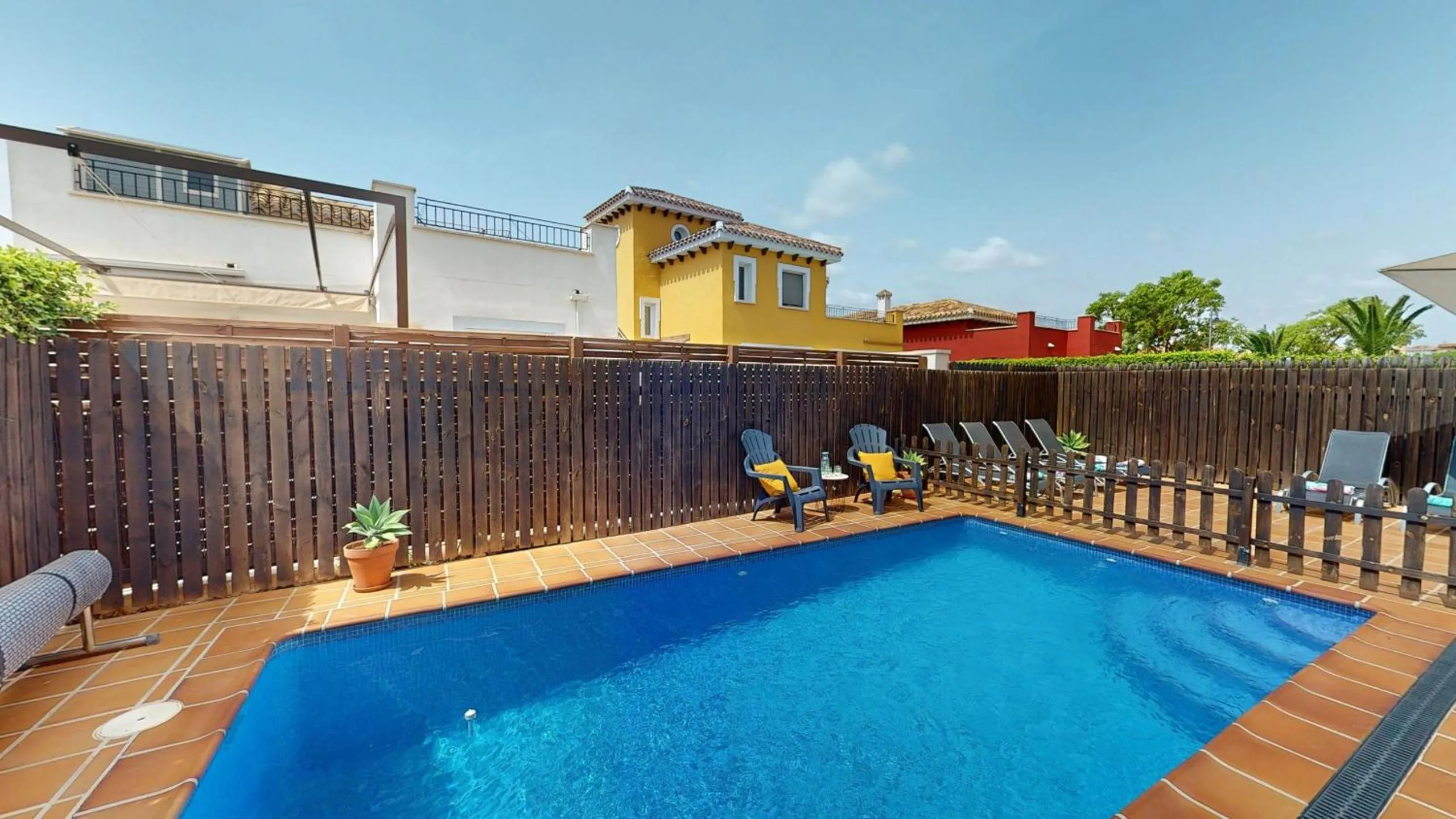 Swimming pool in Villa PedroRoca-A Murcia Holiday Rentals Property