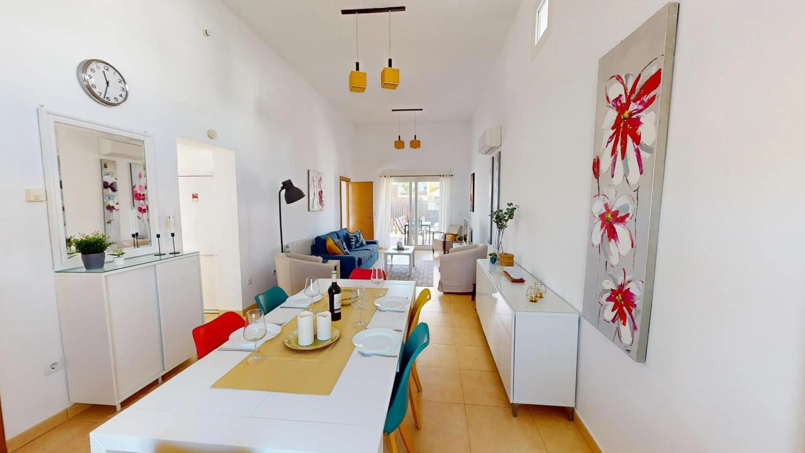Dining area in Villa PedroRoca-A Murcia Holiday Rentals Property