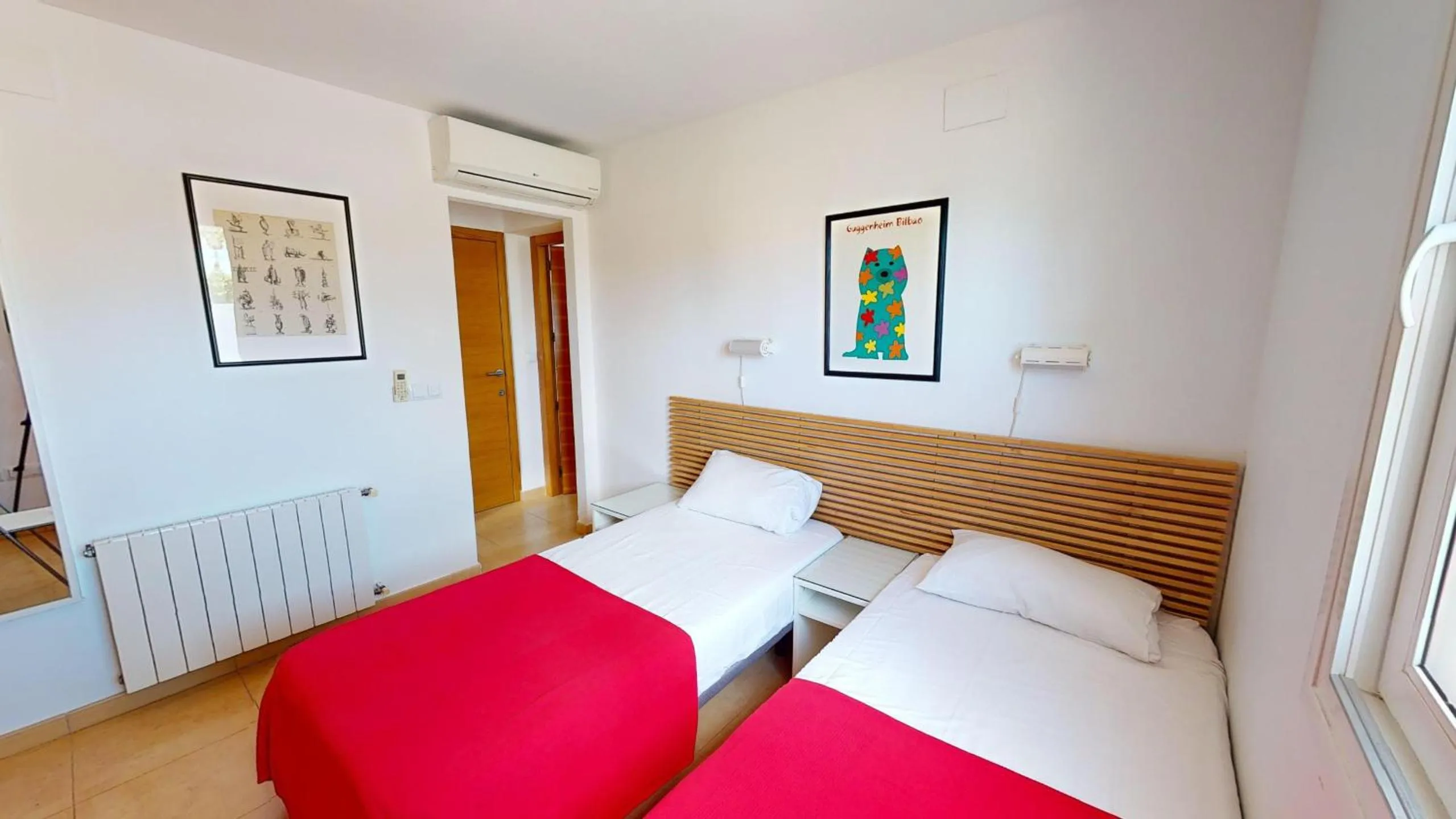 Bed in Villa PedroRoca-A Murcia Holiday Rentals Property