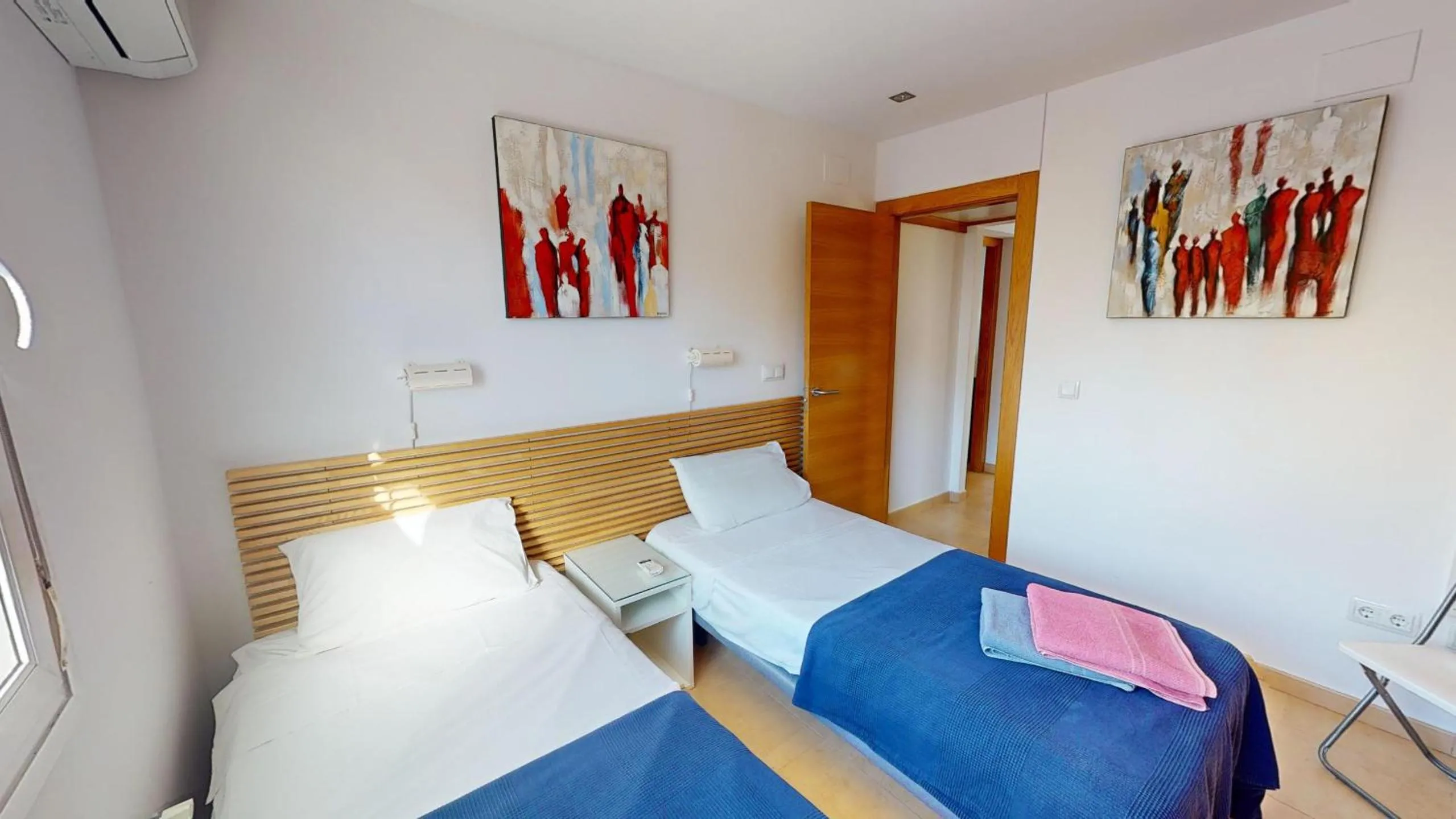Bed in Villa PedroRoca-A Murcia Holiday Rentals Property